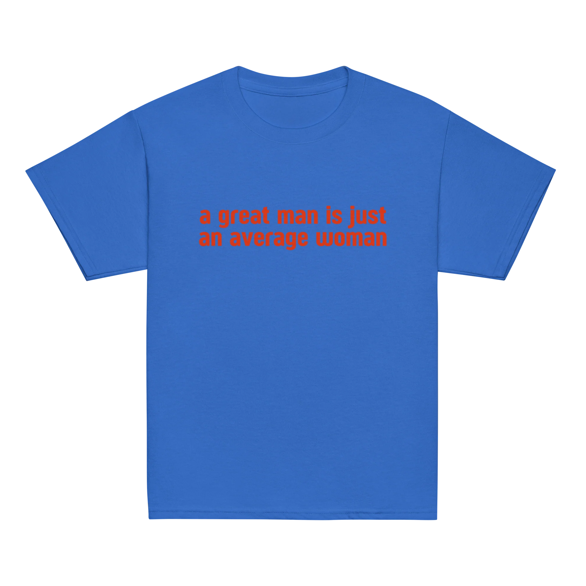 A Great Man Is Just Average Woman Baby Tee - Image 6
