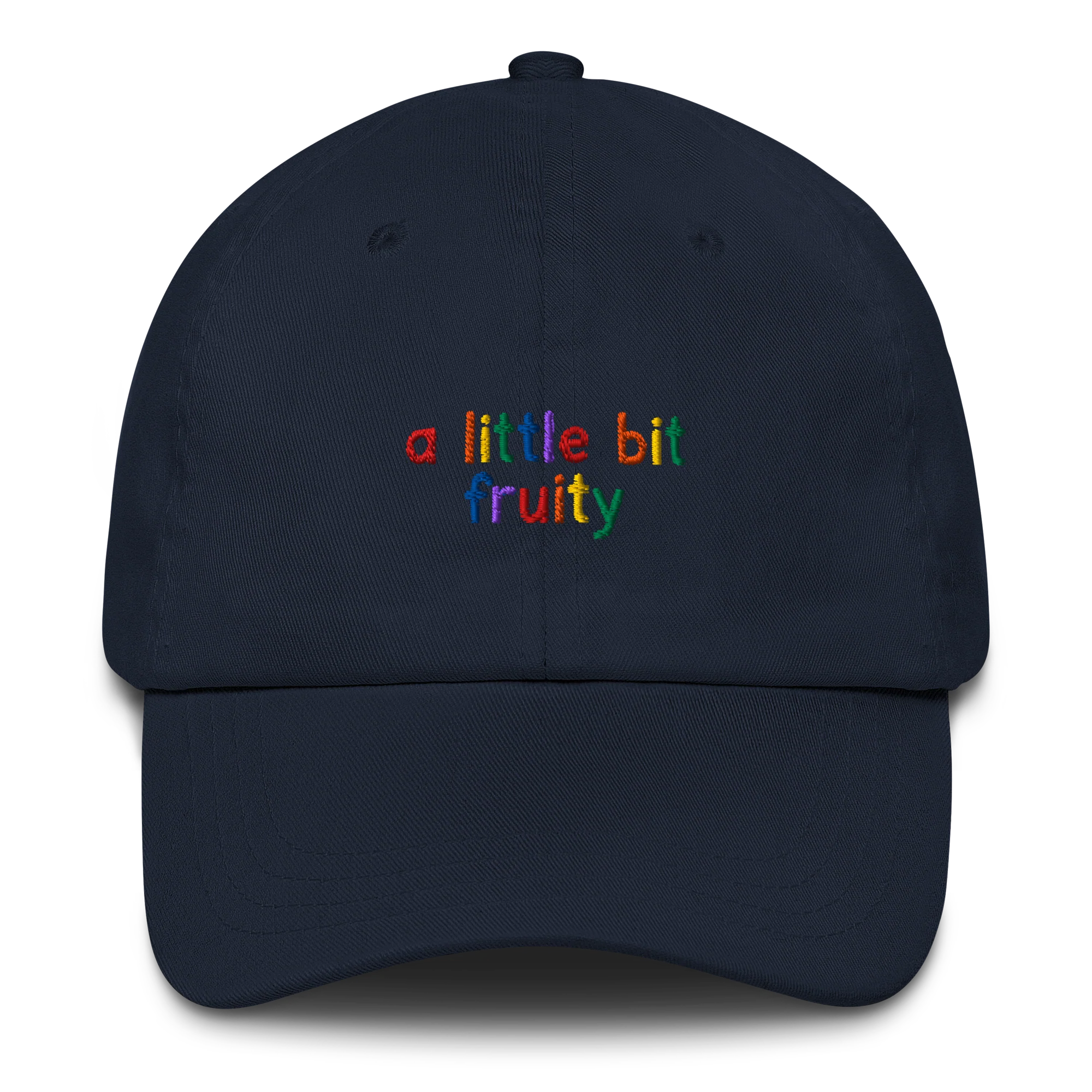 A Little Bit Fruity Pride Embroidered Cap - Image 4