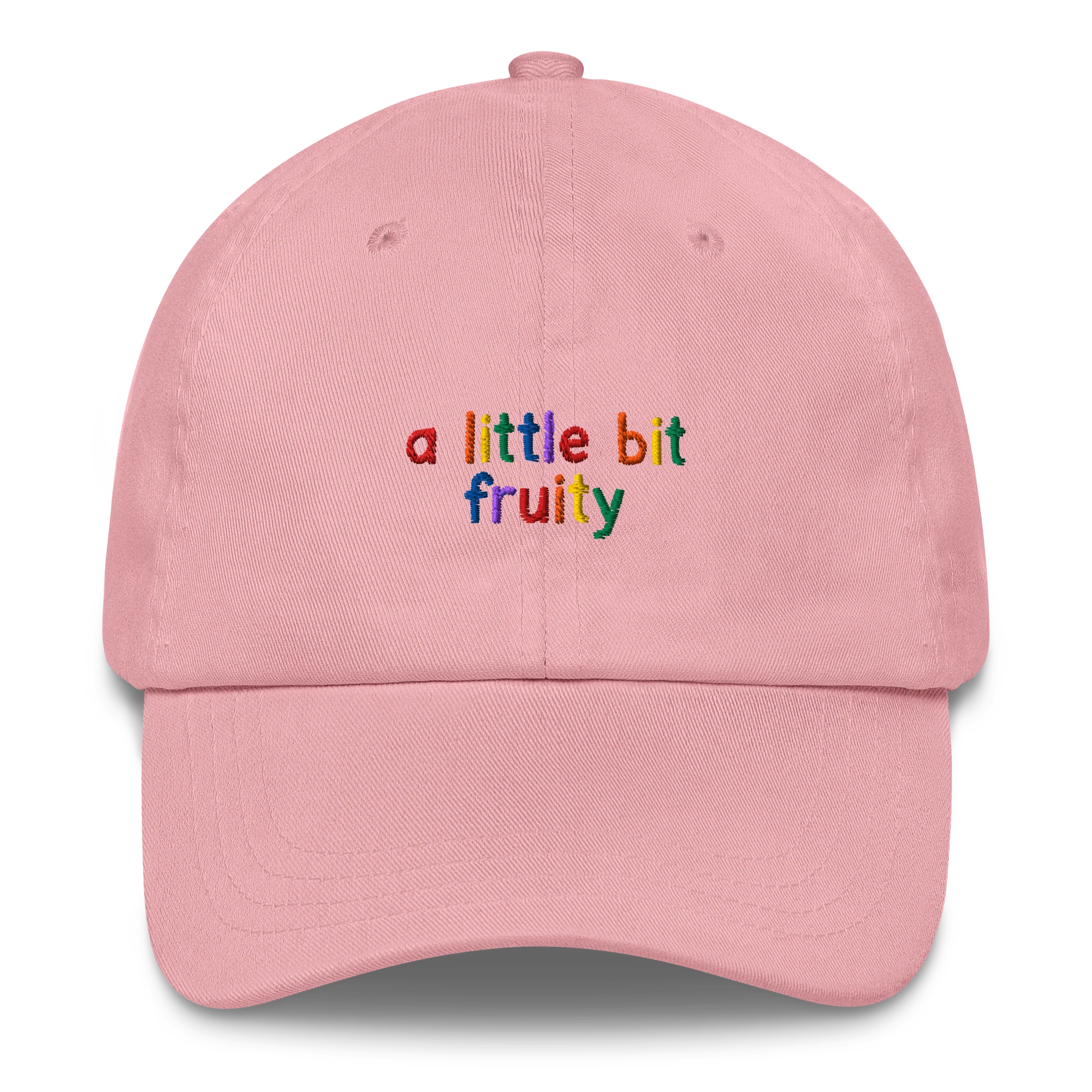 A Little Bit Fruity Pride Embroidered Cap - Image 7
