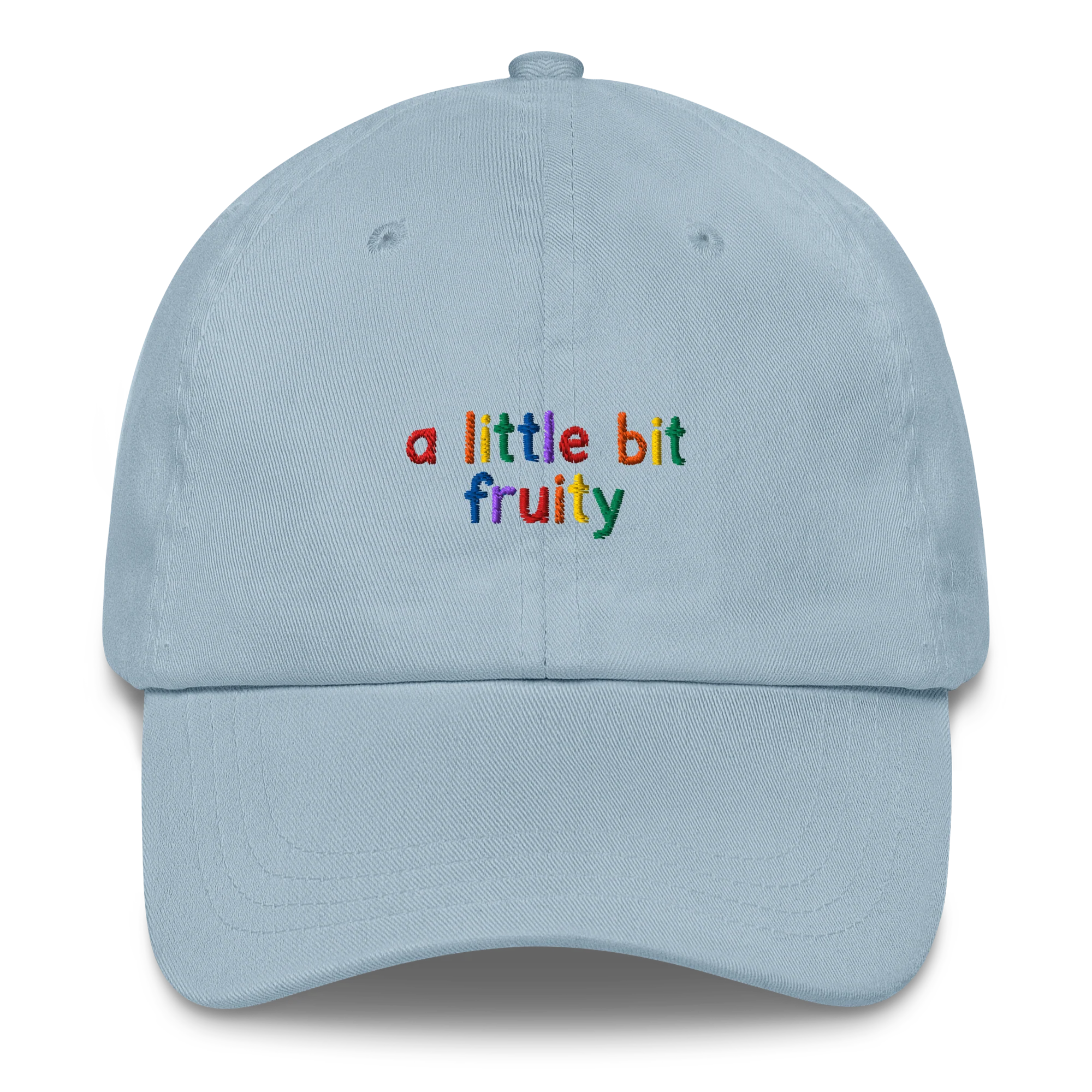 A Little Bit Fruity Pride Embroidered Cap - Image 9