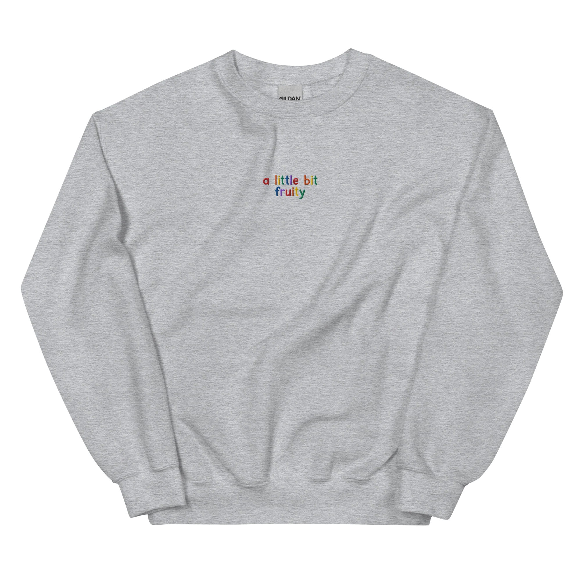 A Little Bit Fruity Pride Embroidered Sweatshirt - Image 4