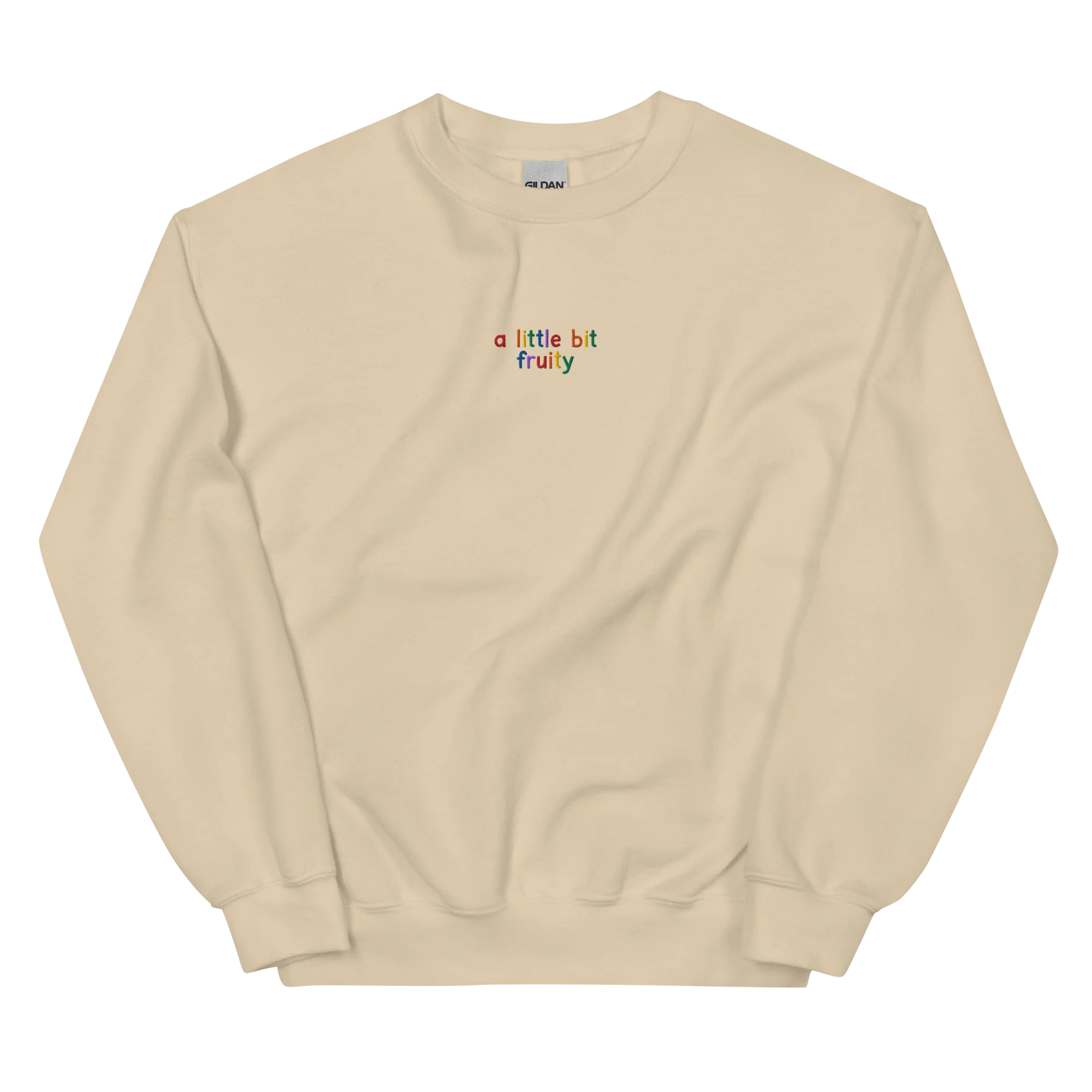 A Little Bit Fruity Pride Embroidered Sweatshirt - Image 5