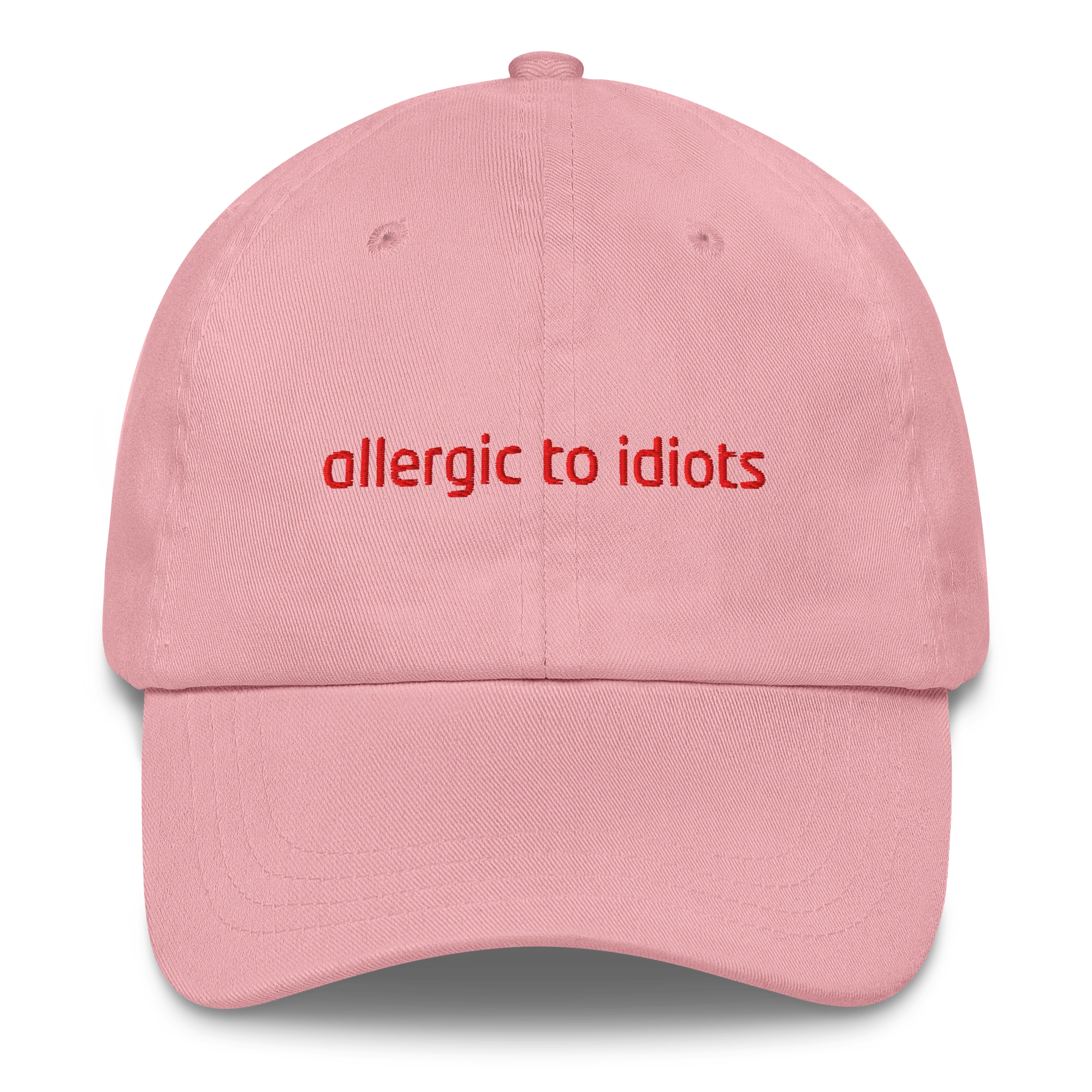 Allergic To Idiots Embroidered Cap - Image 6