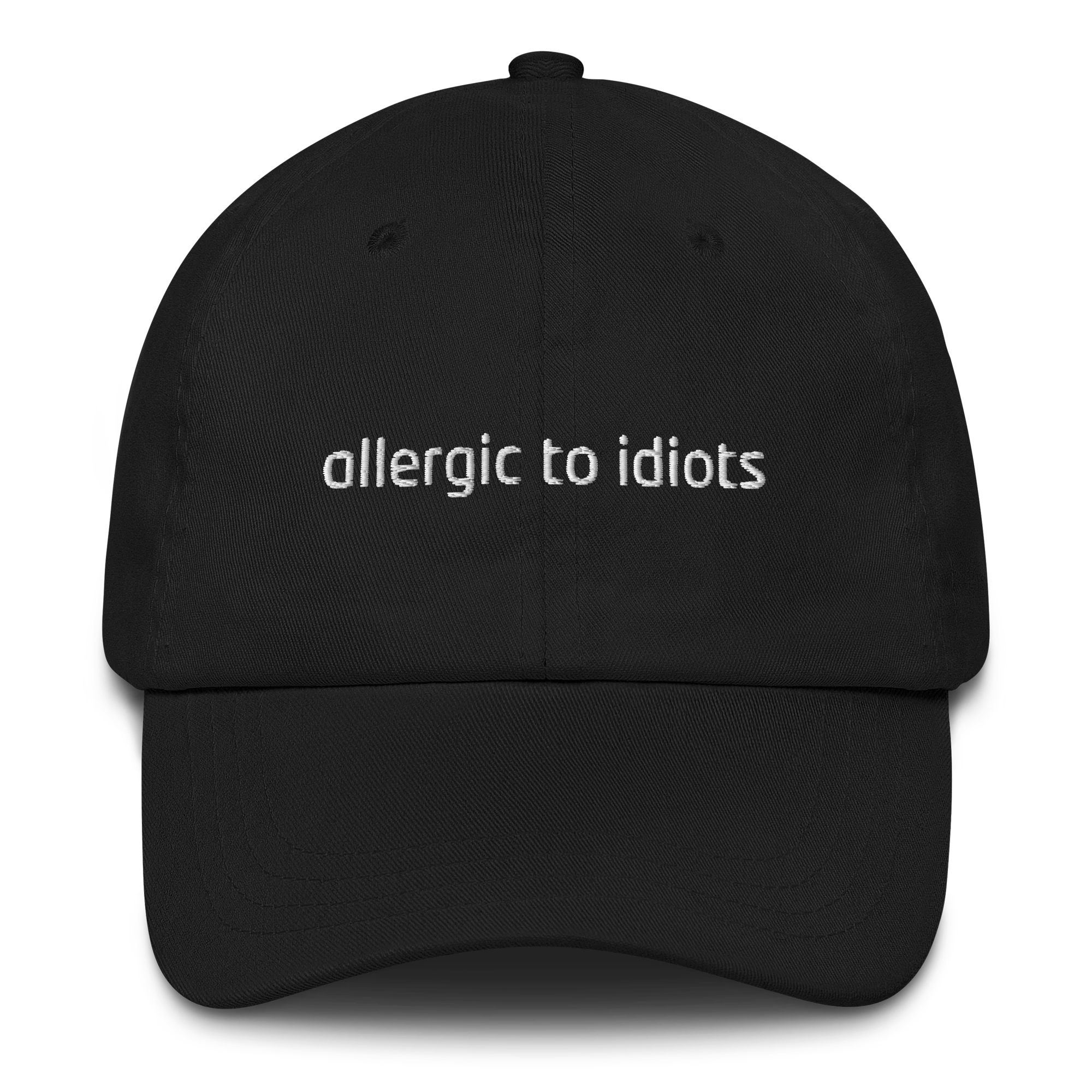 Allergic To Idiots Embroidered Cap - Image 9