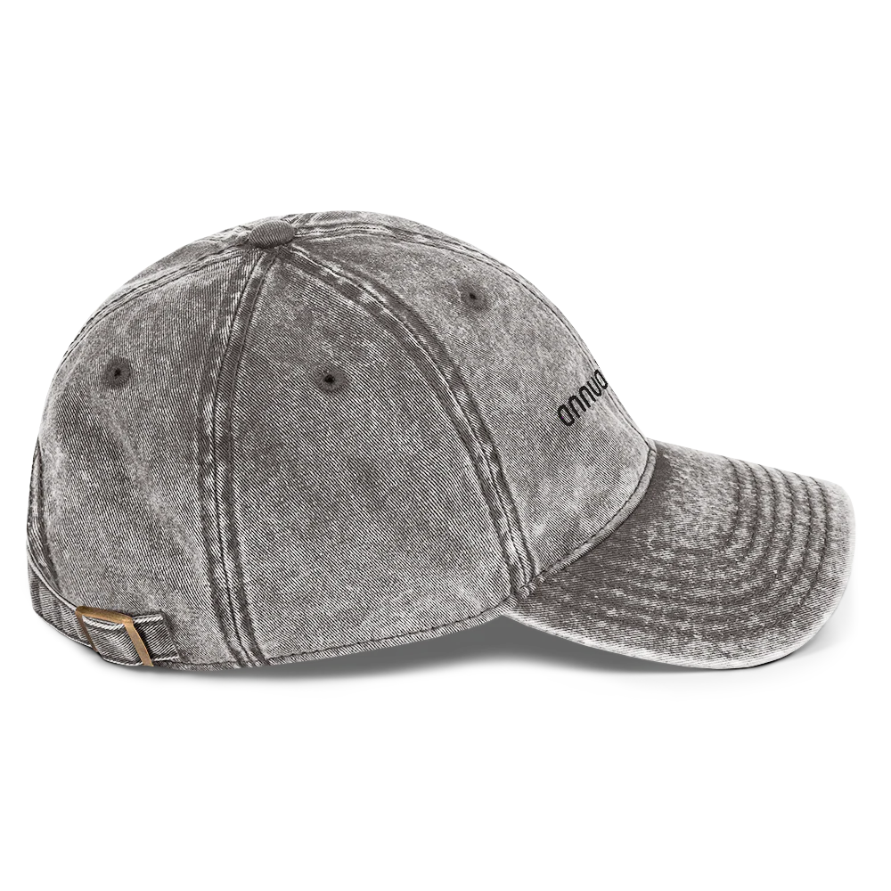 Annual Leave Embroidered Vintage Cap - Image 8