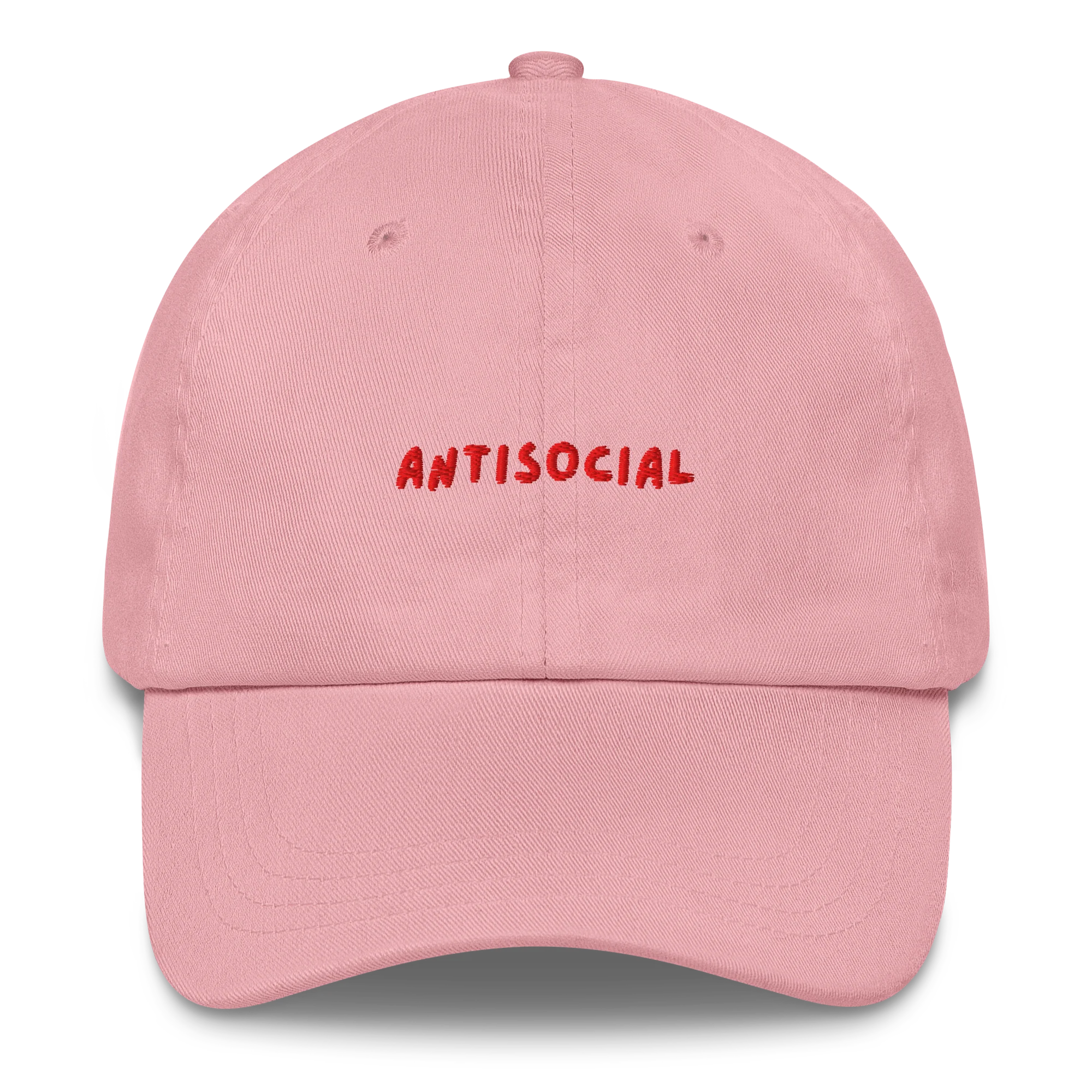 Antisocial Embroidered Cap