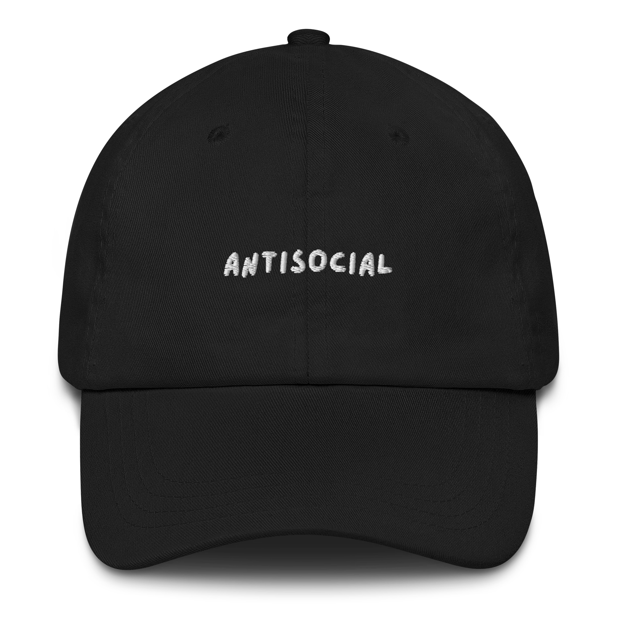 Antisocial Embroidered Cap - Image 4