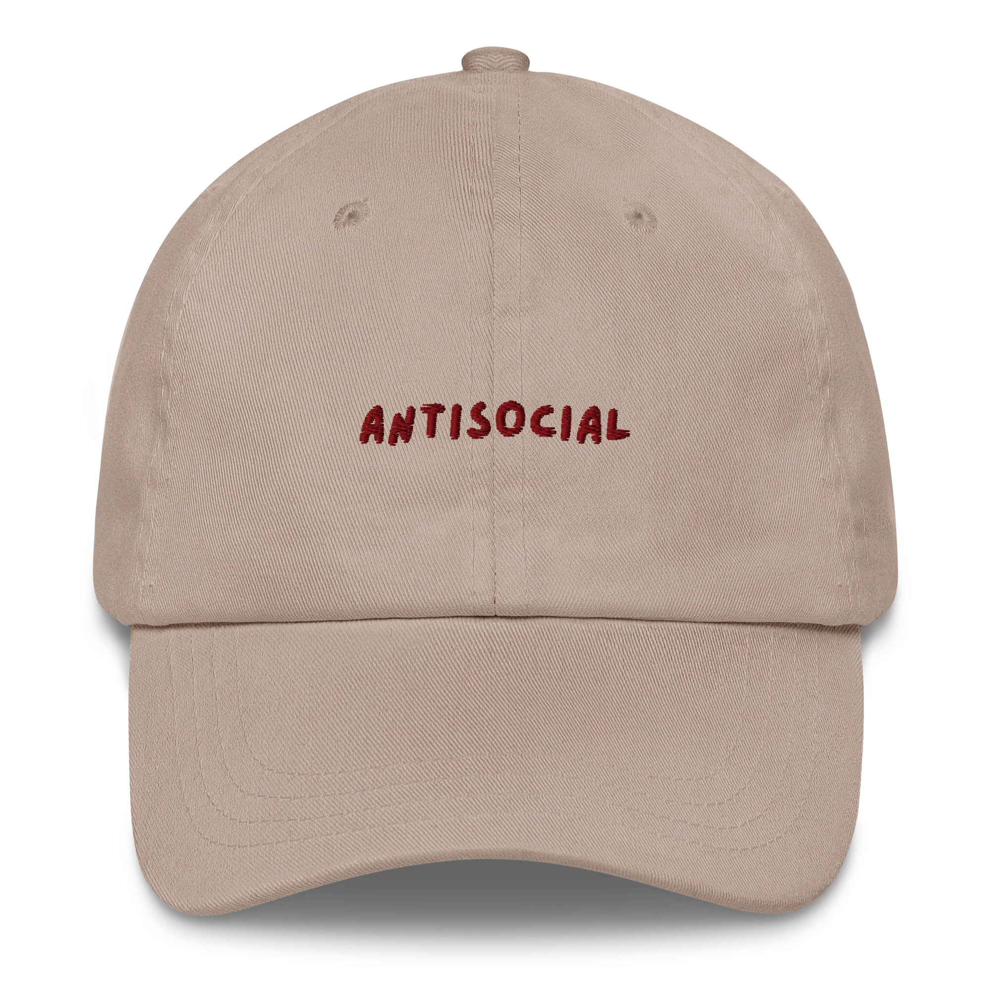Antisocial Embroidered Cap - Image 8