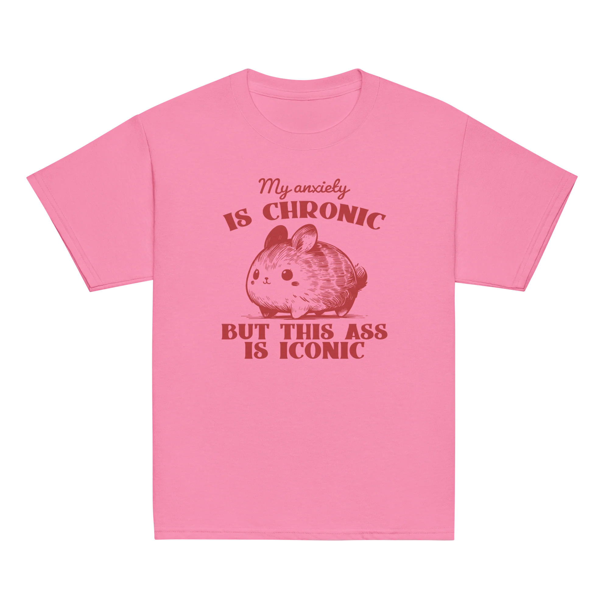 Anxiety Chronic Ass Iconic Baby Tee - Image 8