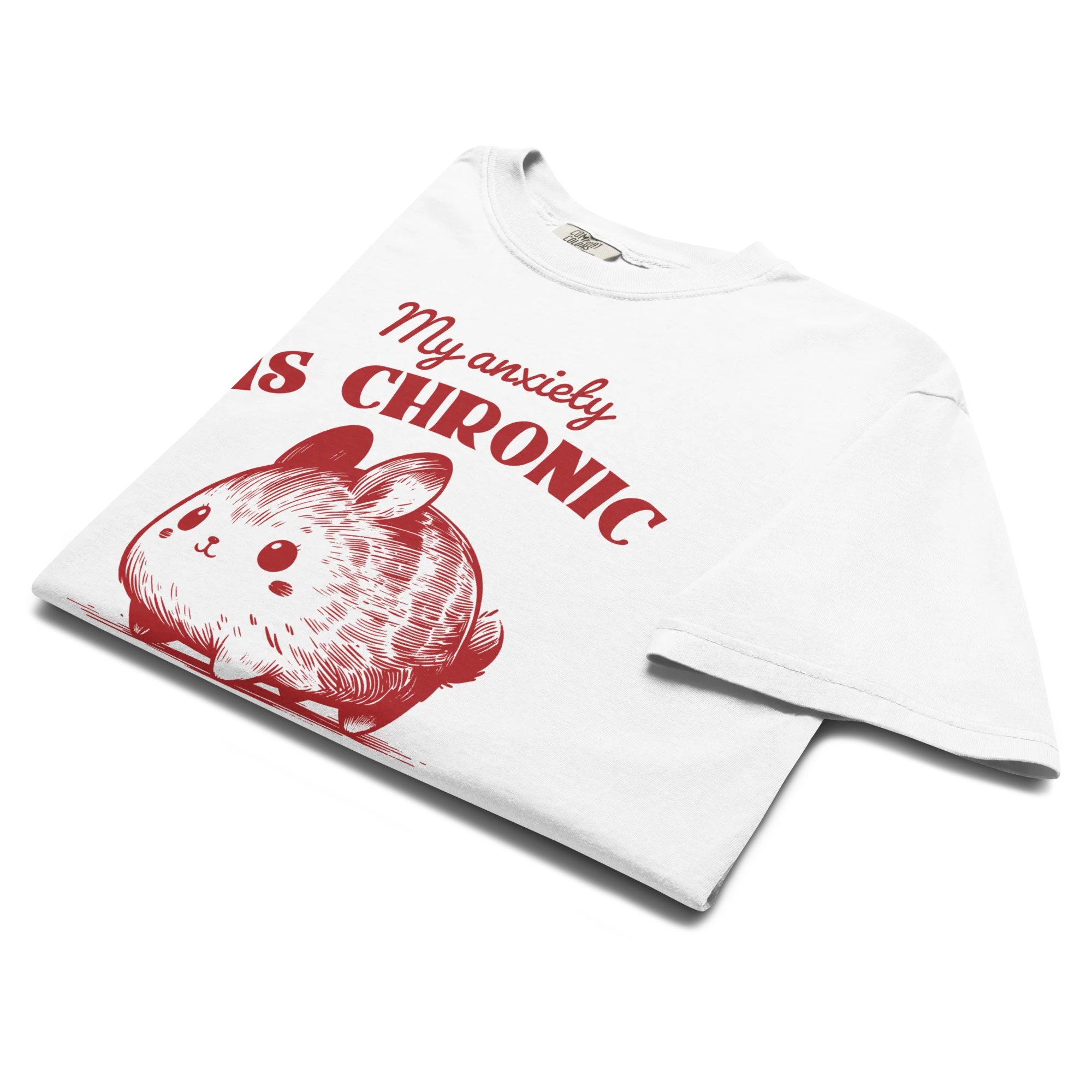 Anxiety Chronic Ass Iconic Classic T-Shirt - Image 5