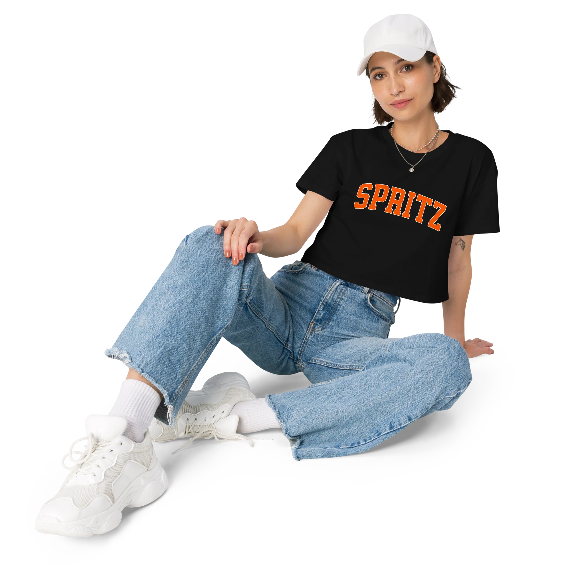 Aperol Spritz Crop Tee - Image 2
