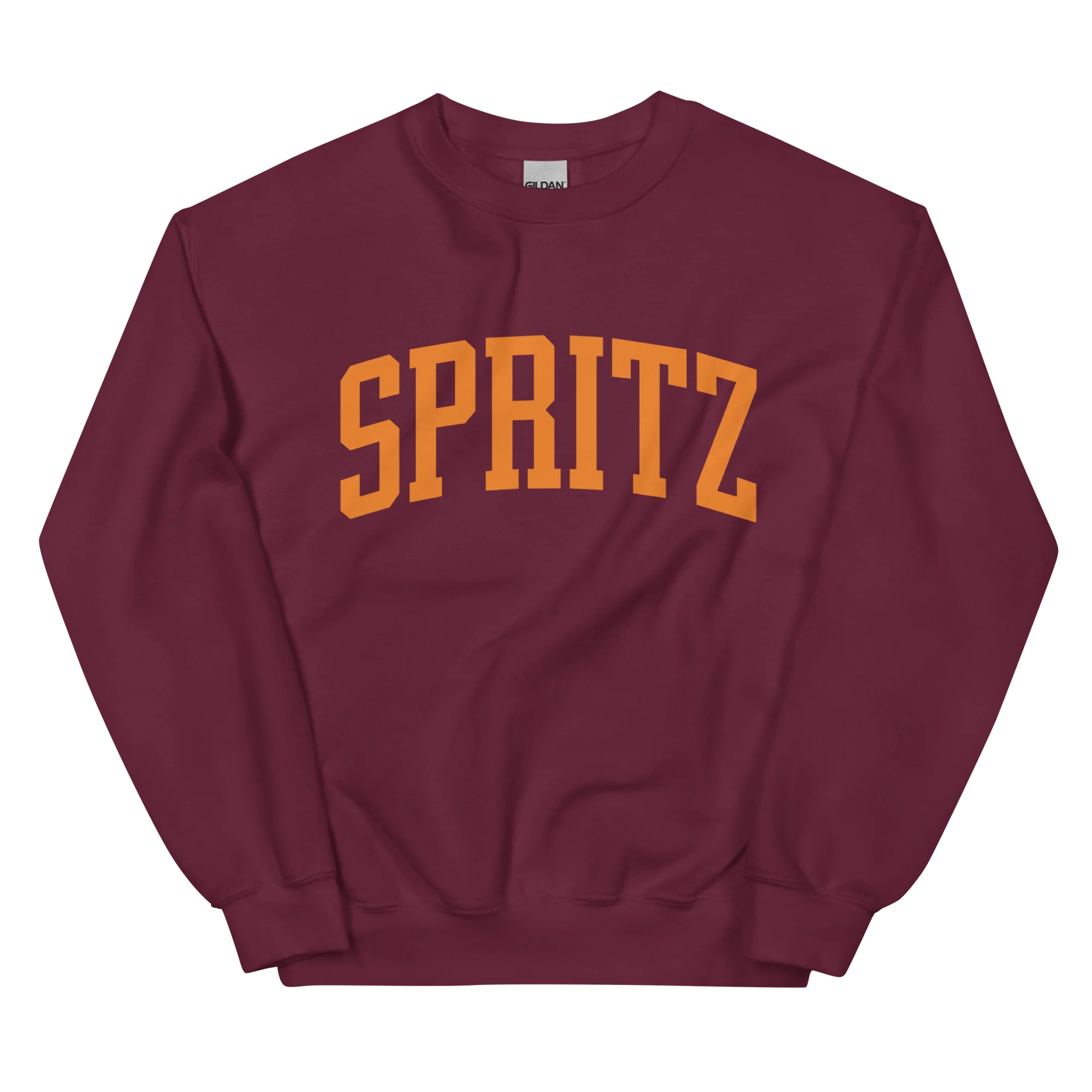 Aperol Spritz Italian Cocktail Varsity Sweatshirt - Image 7