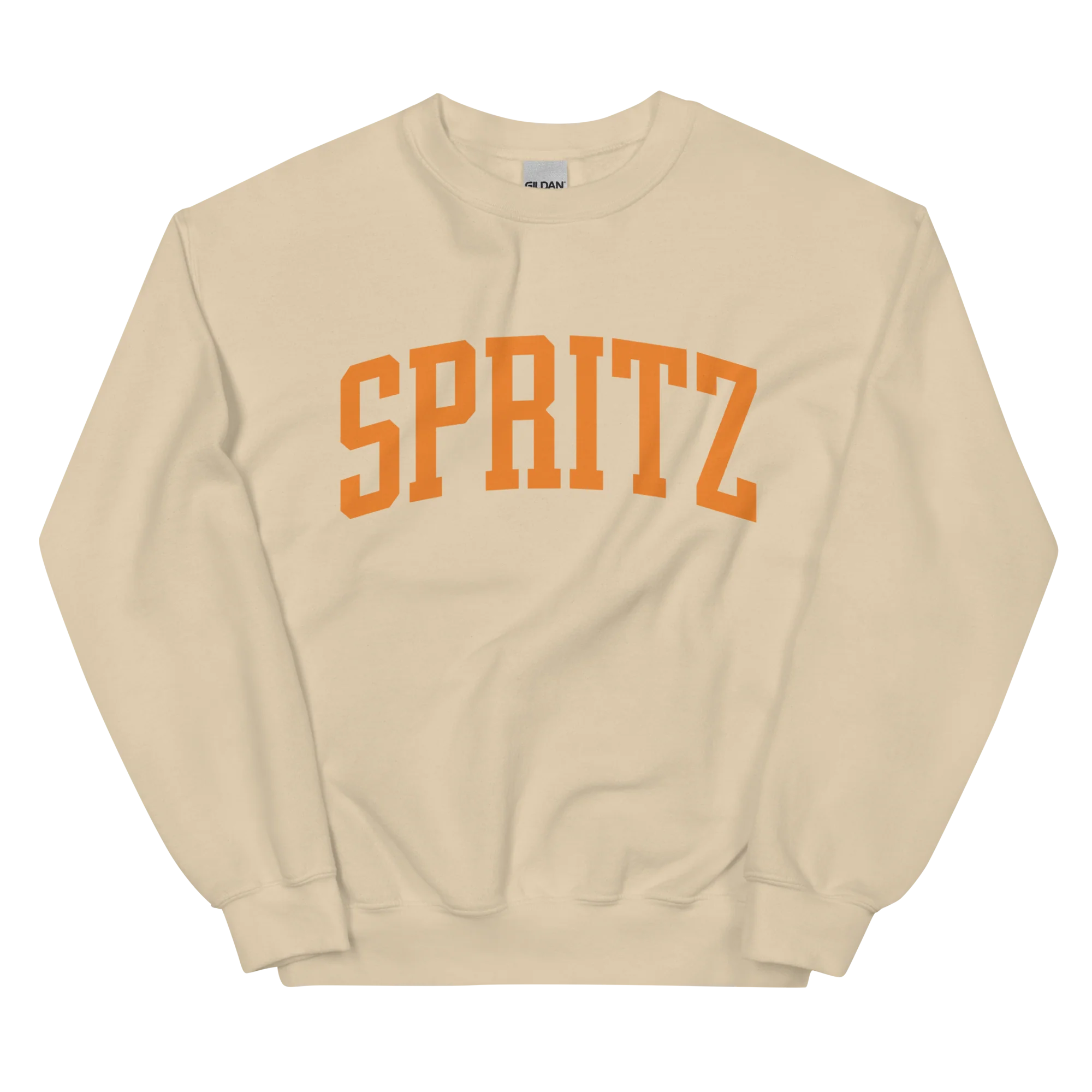 Aperol Spritz Italian Cocktail Varsity Sweatshirt - Image 8
