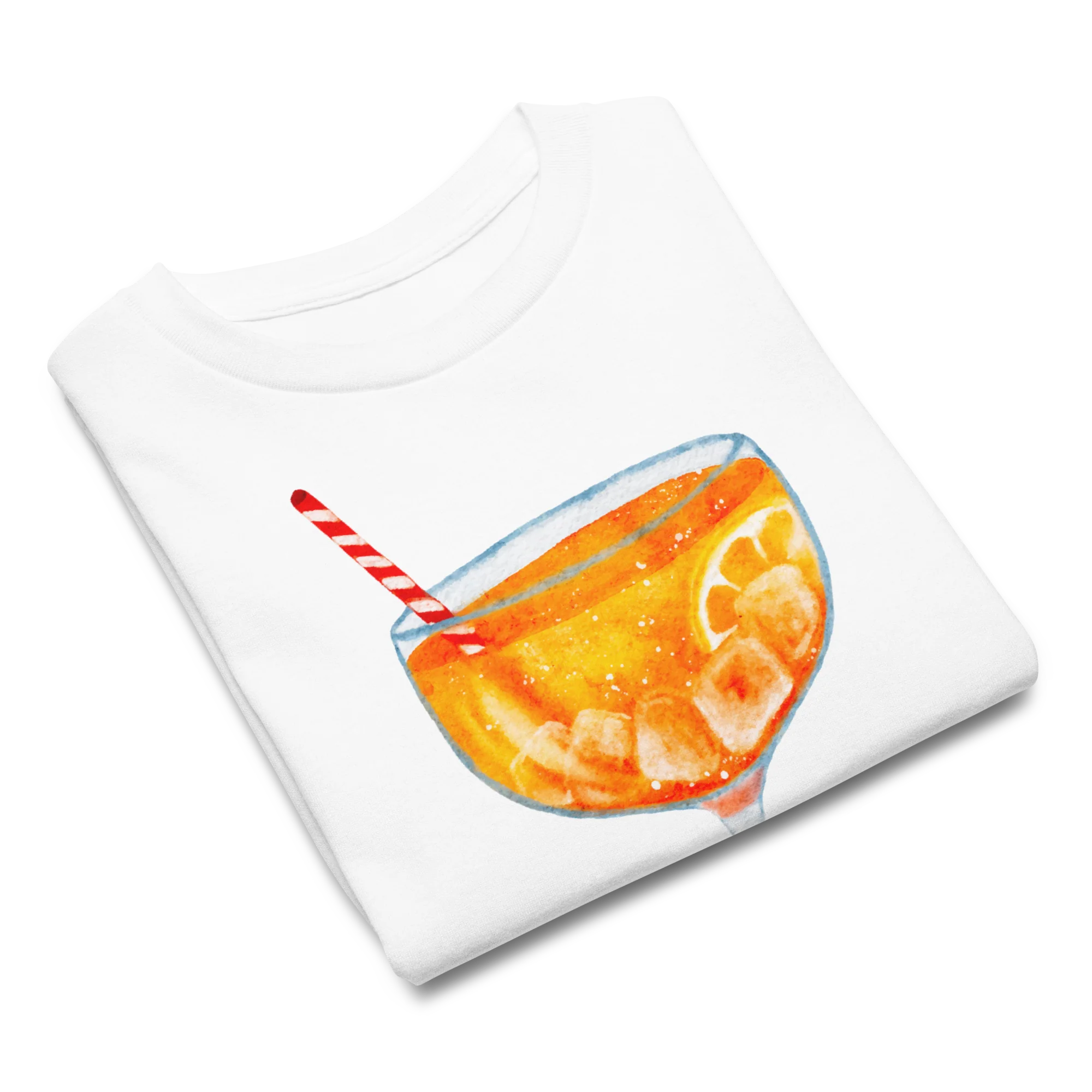 Aperol Spritz Watercolor Baby Tee - Image 3