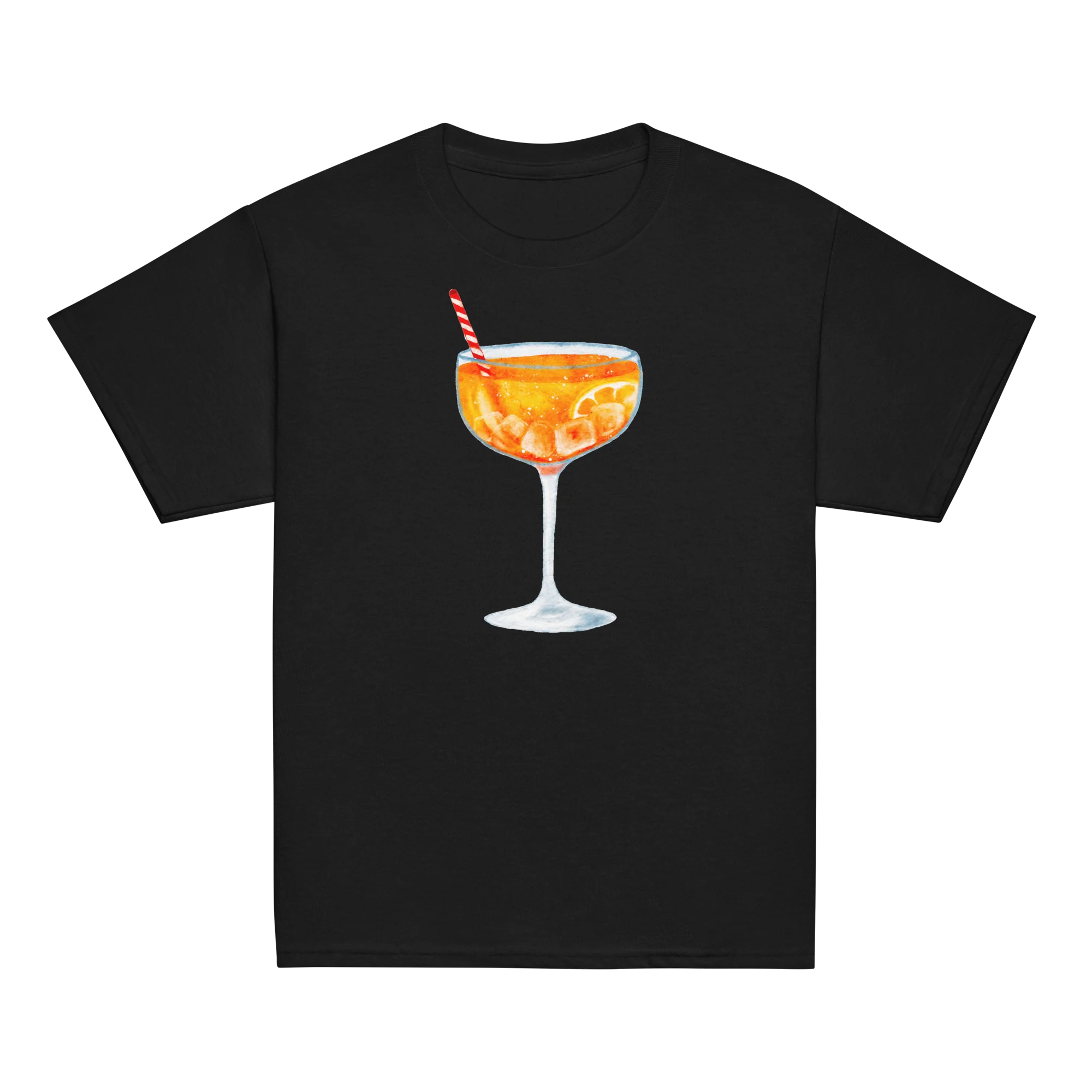 Aperol Spritz Watercolor Baby Tee - Image 4