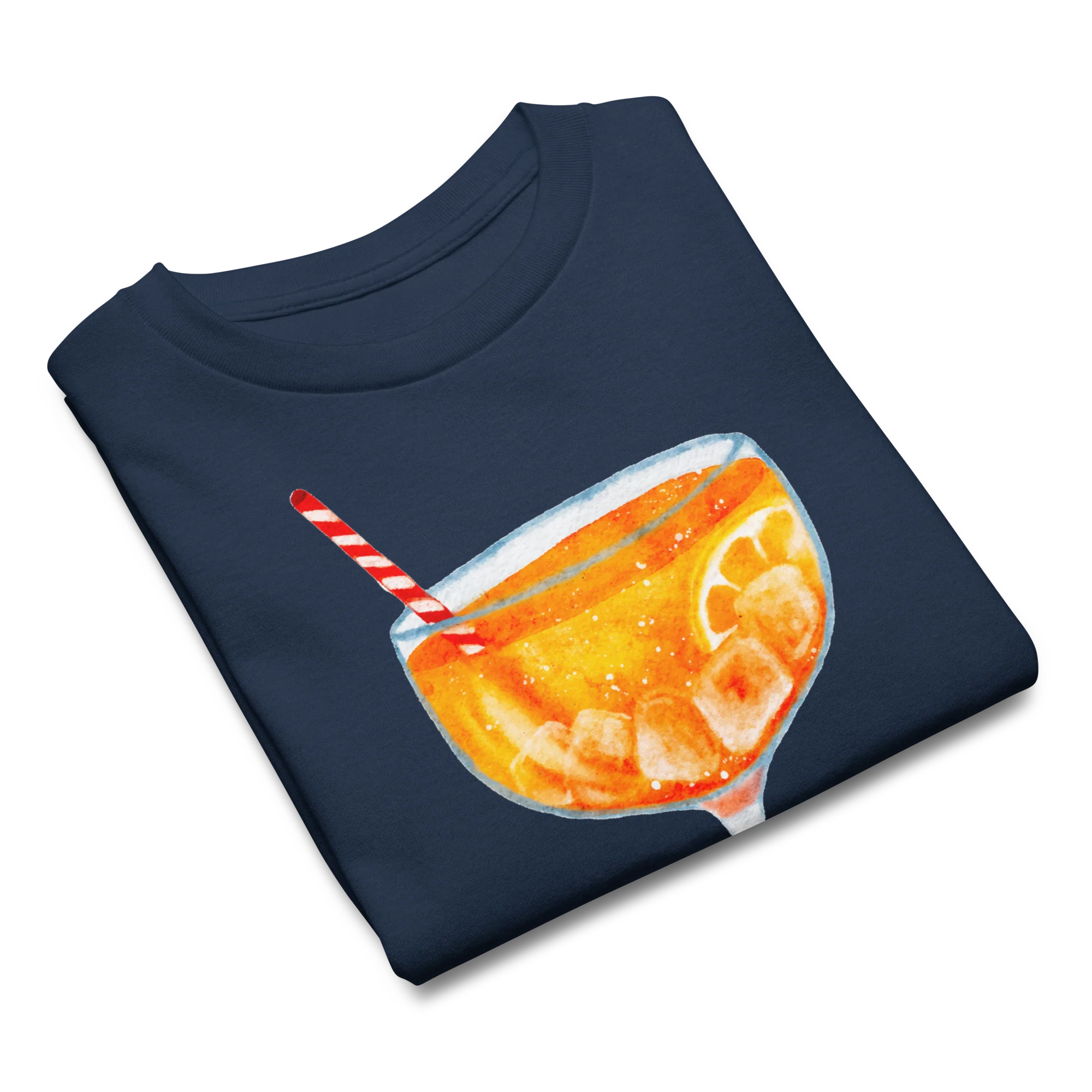 Aperol Spritz Watercolor Baby Tee - Image 8