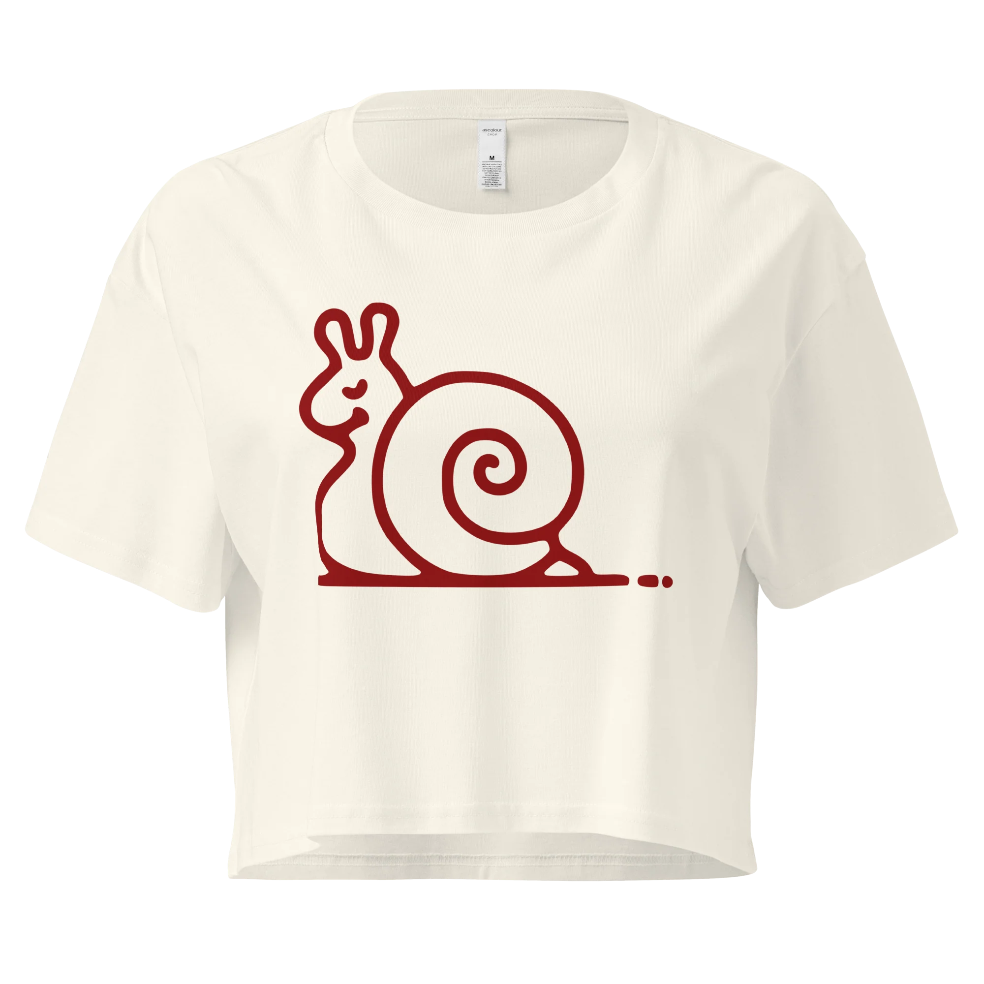 Aperture Snail Crop Tee - Image 3