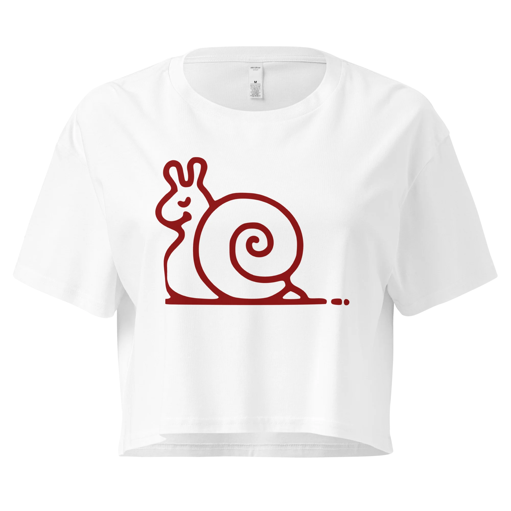 Aperture Snail Crop Tee - Image 4