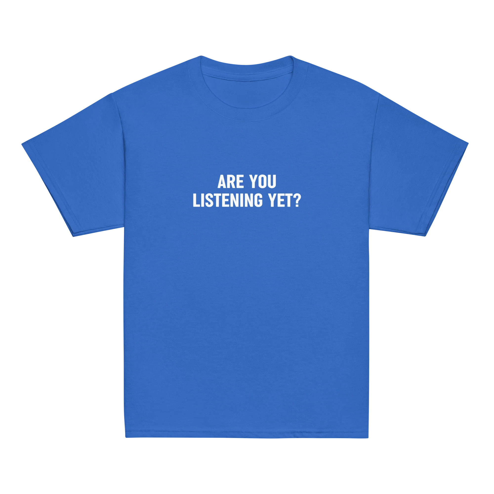Are You Listening Yet KATTDO Baby Tee - Image 5
