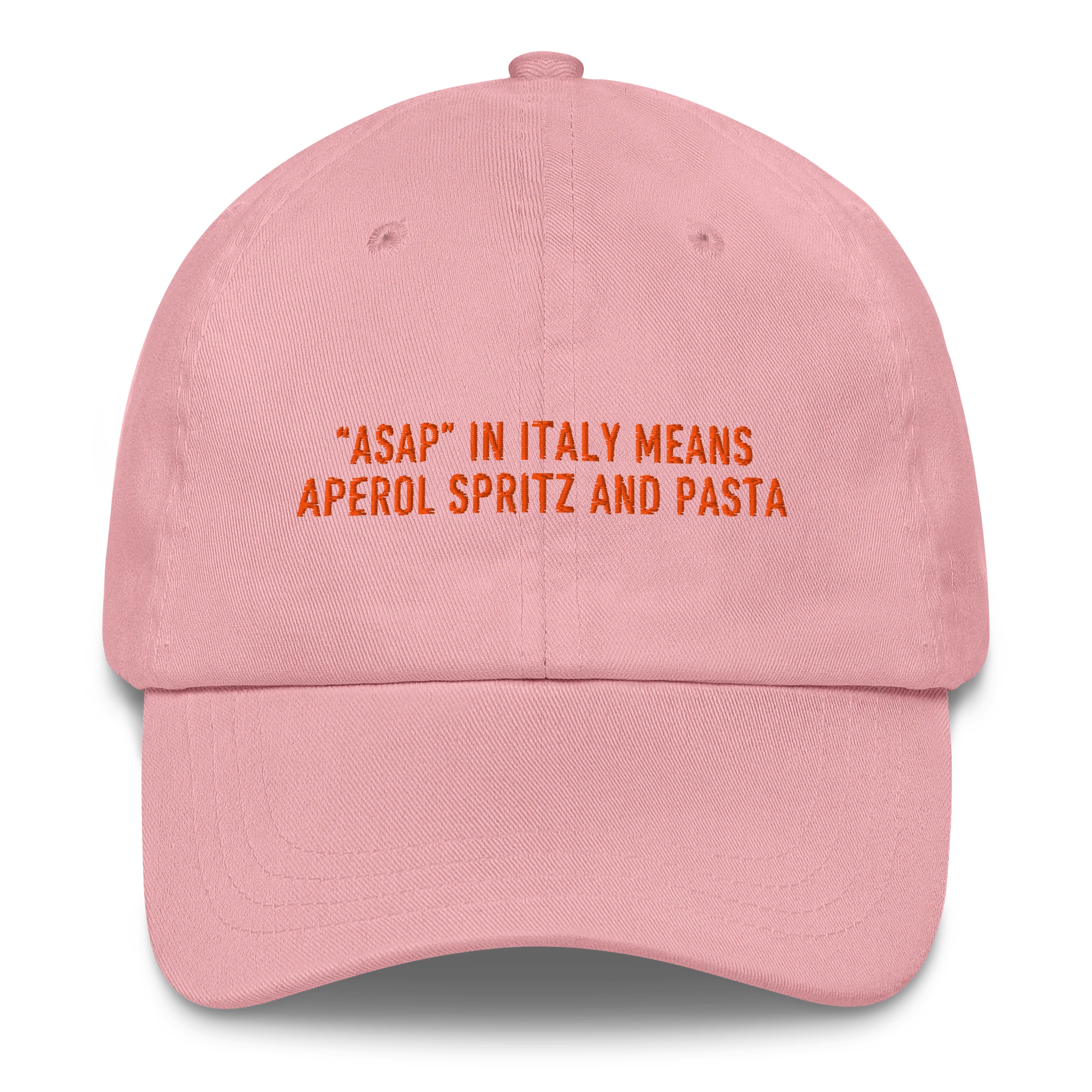 ASAP Italy Aperol Spritz and Pasta Embroidered Cap - Image 3