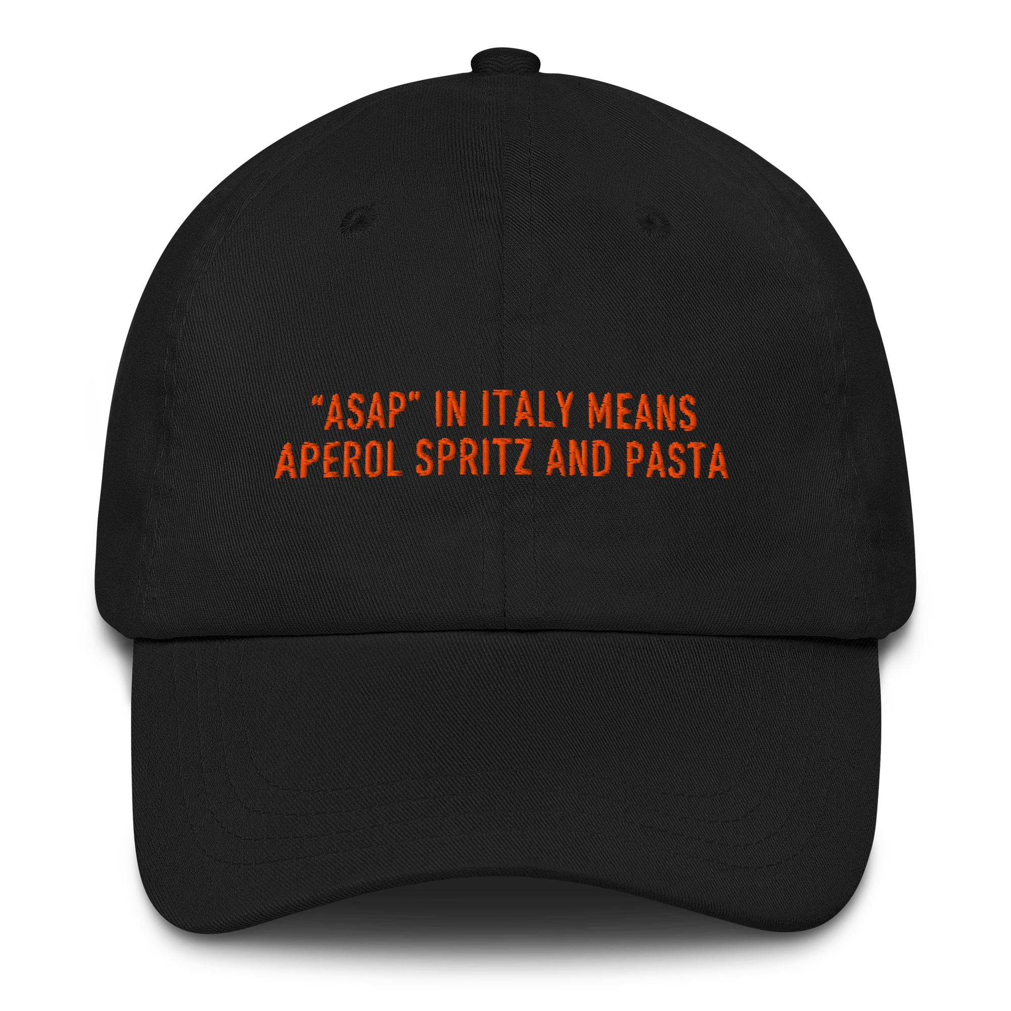ASAP Italy Aperol Spritz and Pasta Embroidered Cap - Image 7