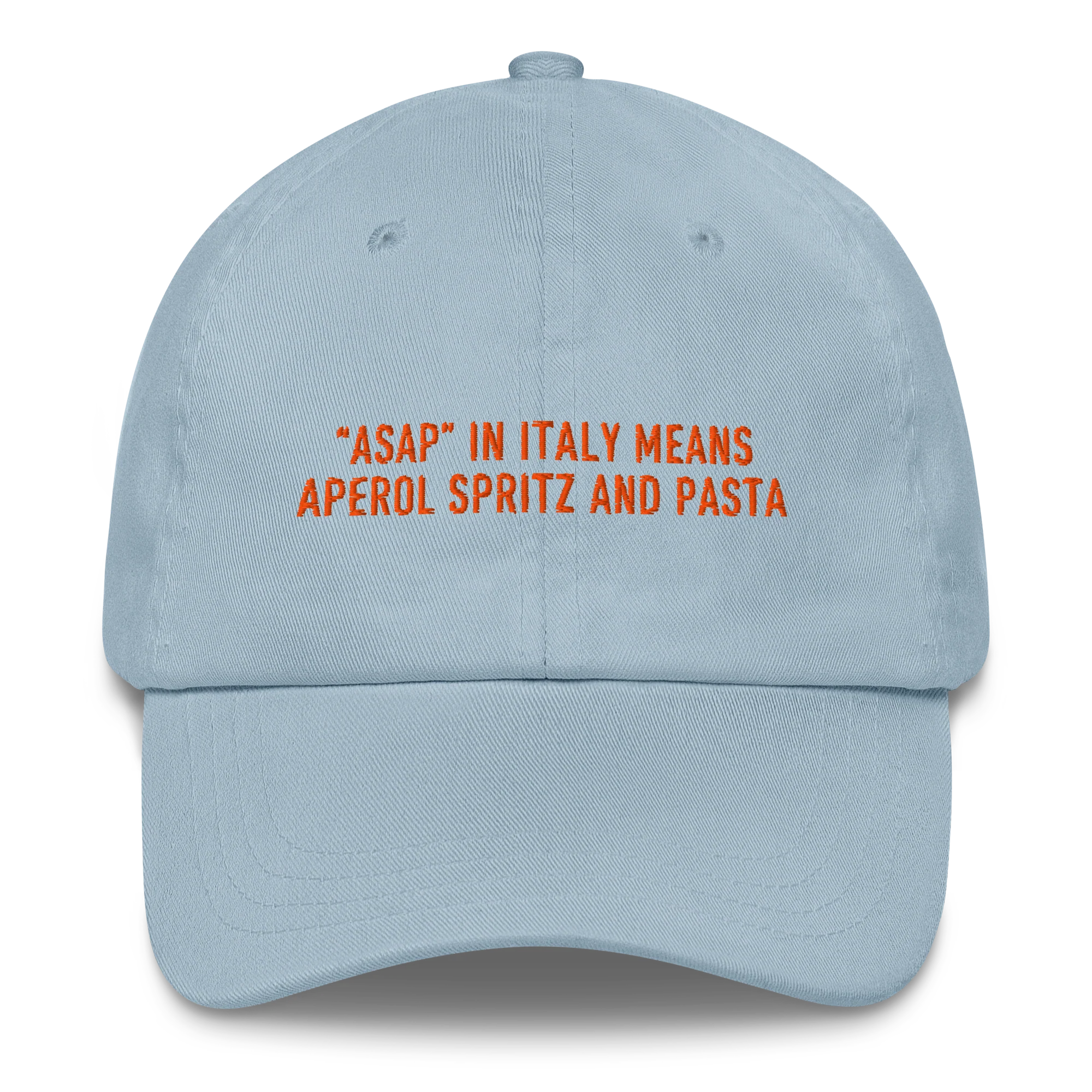 ASAP Italy Aperol Spritz and Pasta Embroidered Cap - Image 8