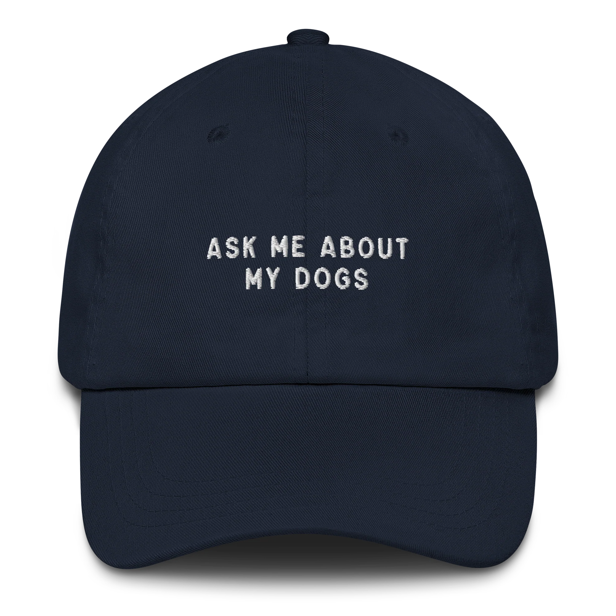 Ask Me About my Dogs Embroidered Cap - Image 7