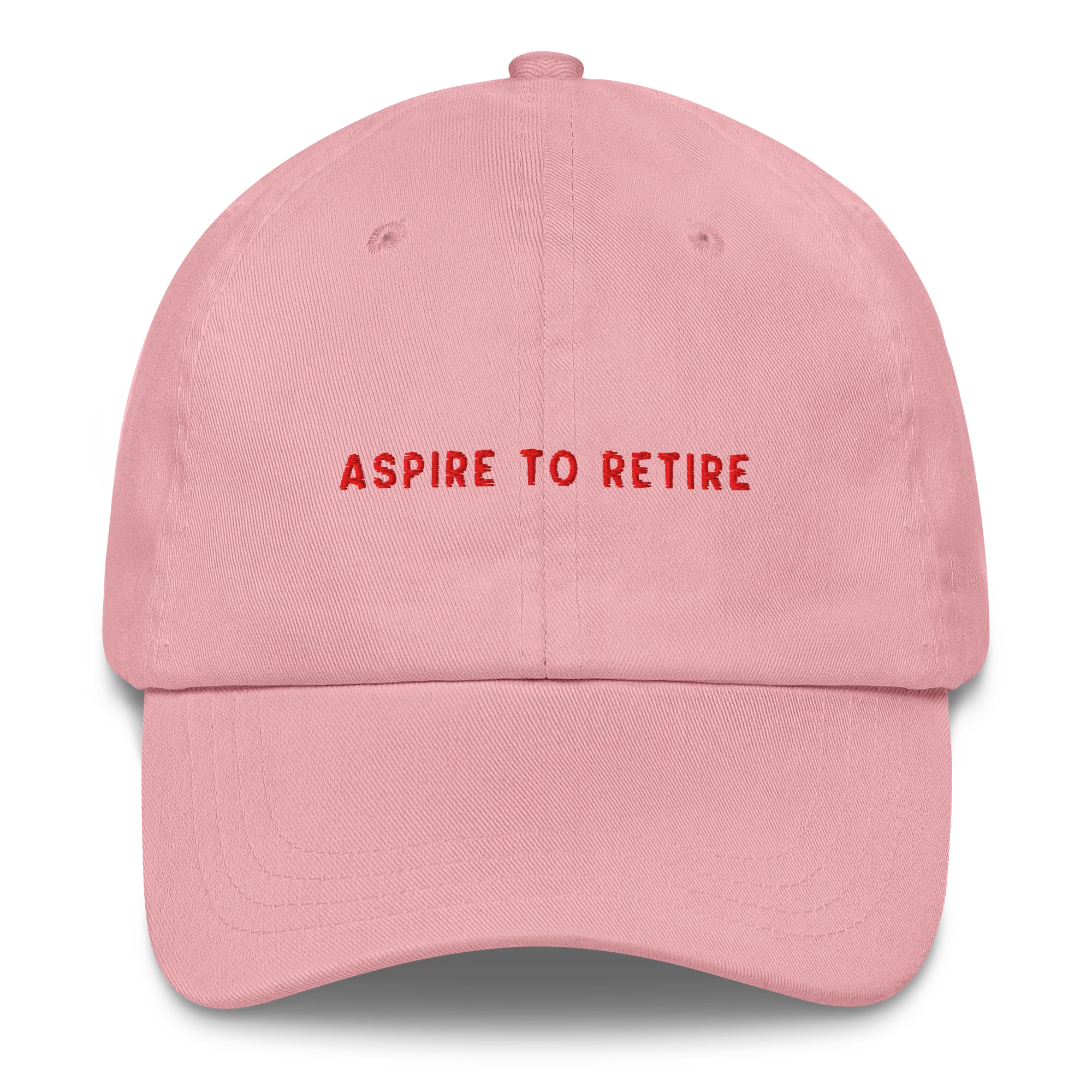 Aspire to Retire Embroidered Cap - Image 8