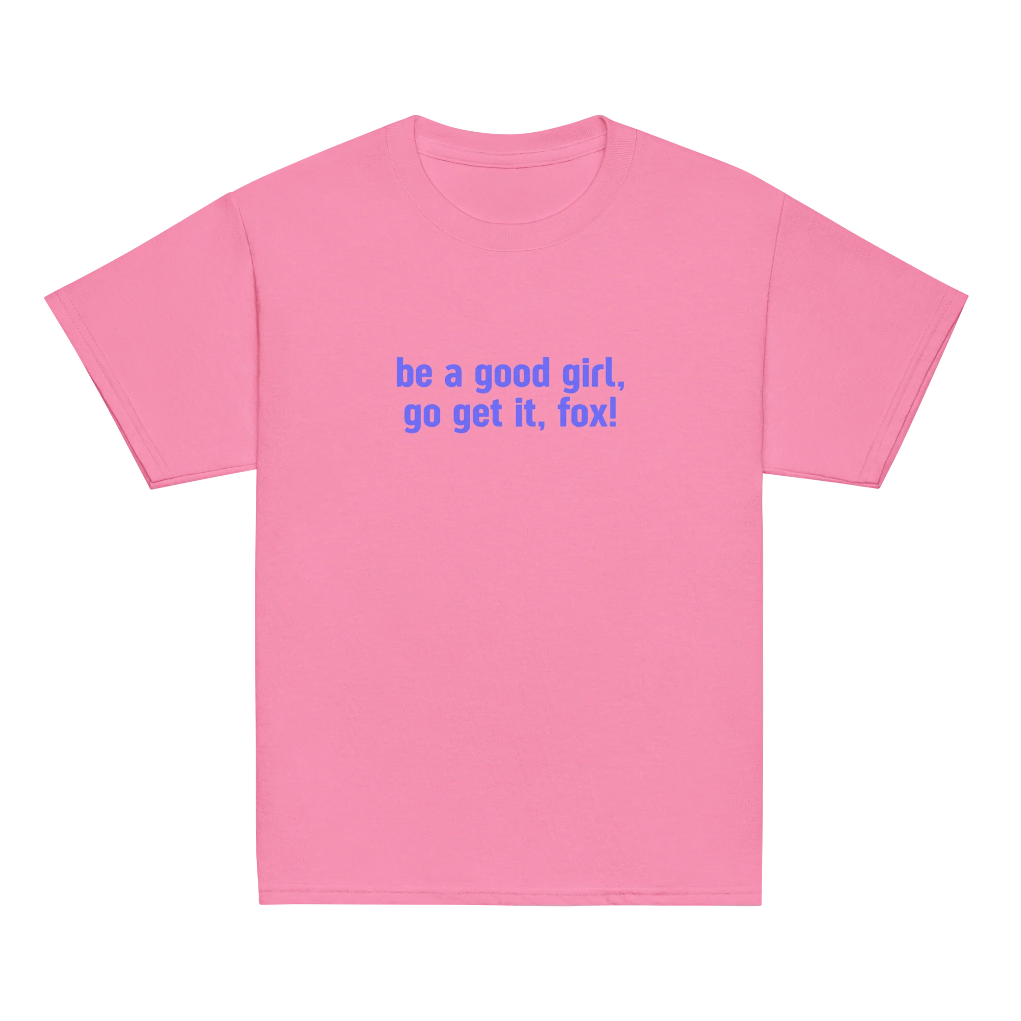 Be a Good Girl Go Get it Fox KATTDO Baby Tee - Image 6