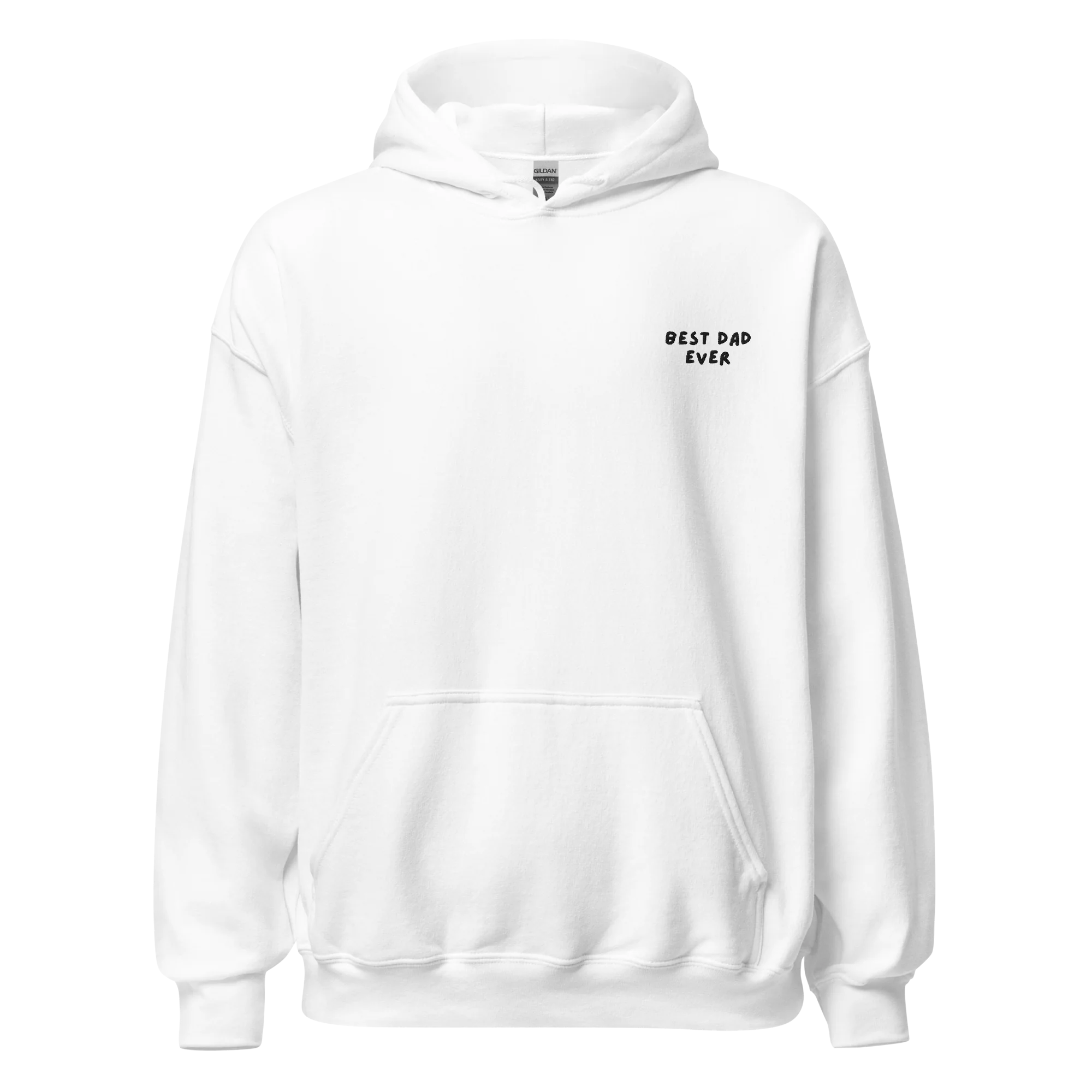 Best Dad Ever Embroidered Hoodie - Image 3