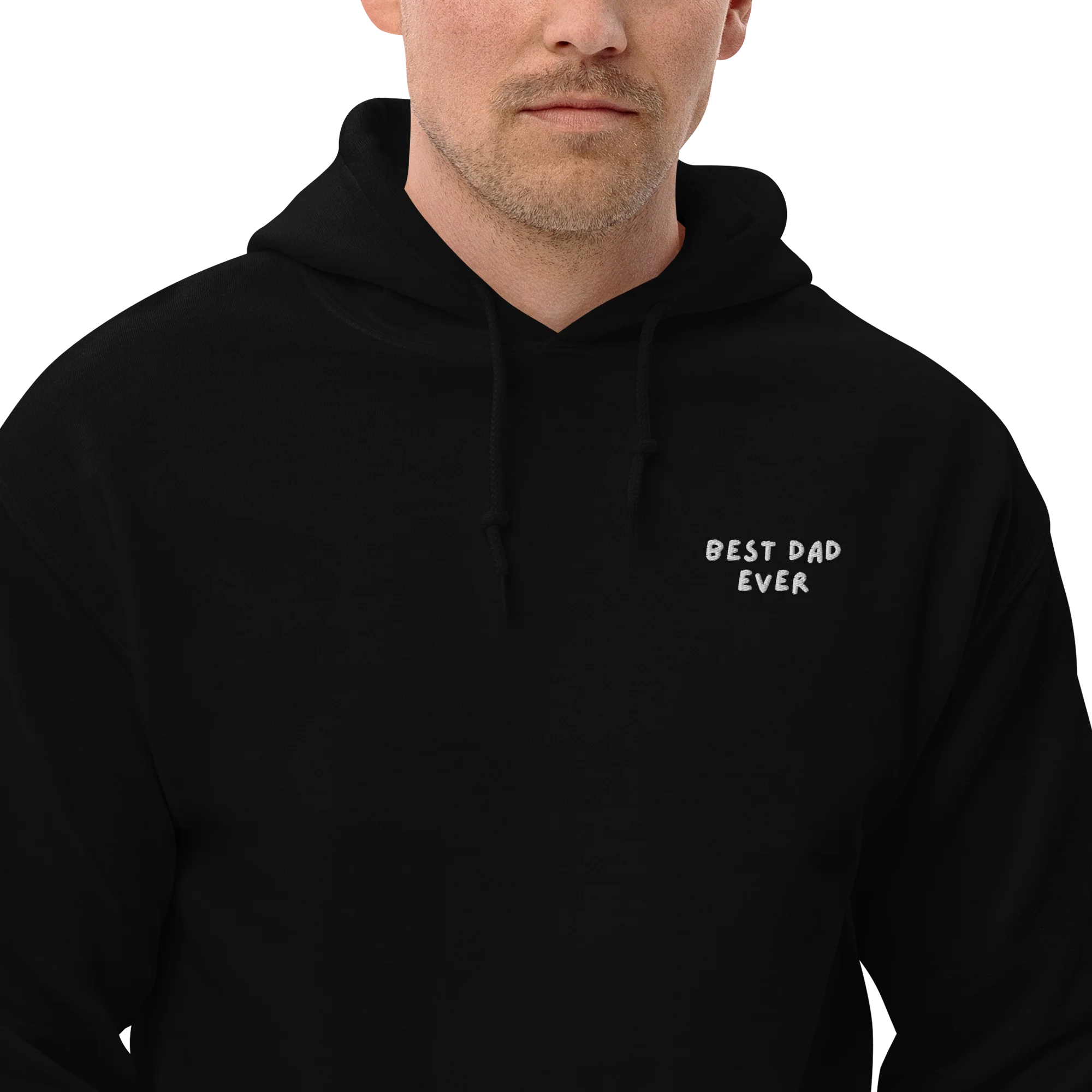 Best Dad Ever Embroidered Hoodie - Image 5