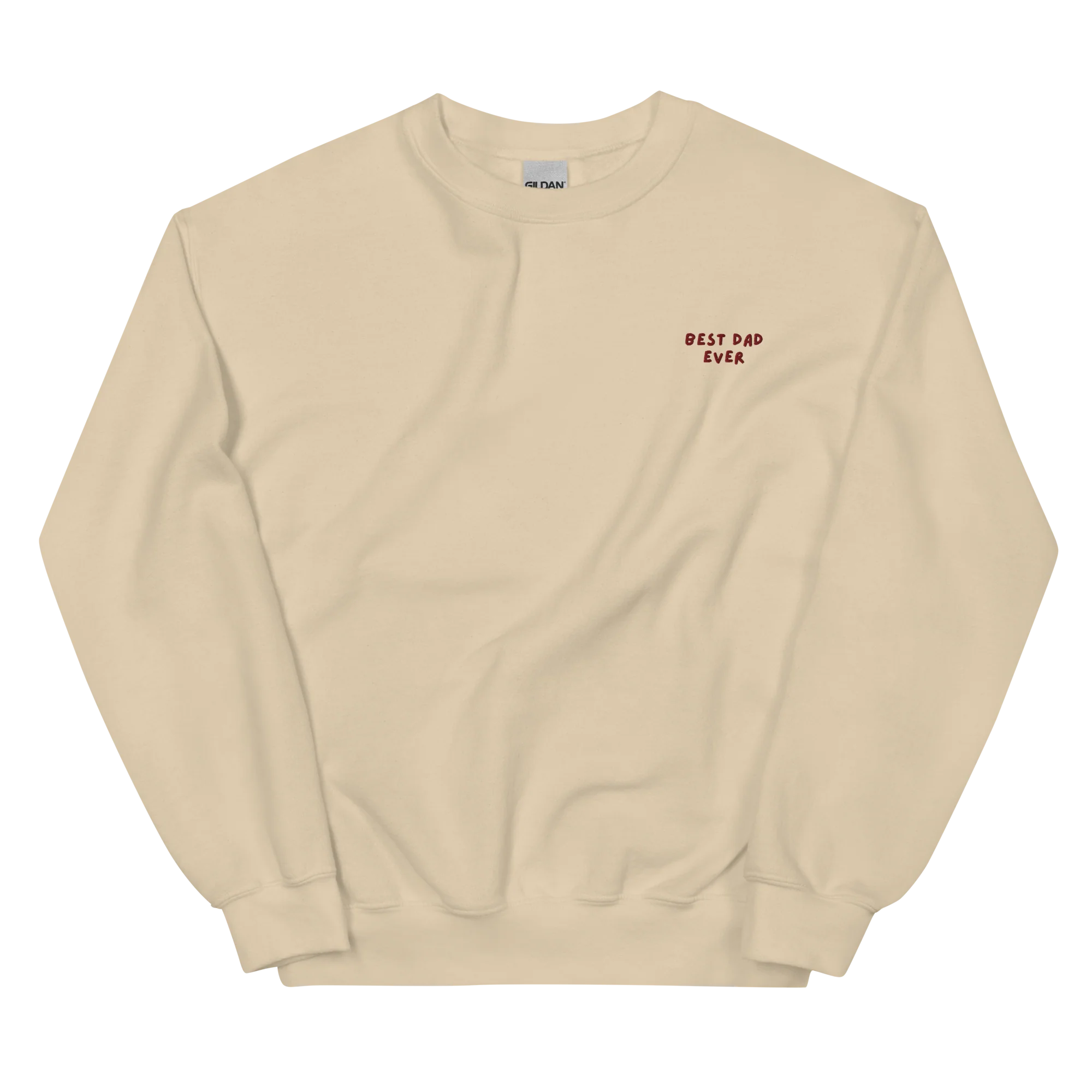 Best Dad Ever Embroidered Sweatshirt - Image 8