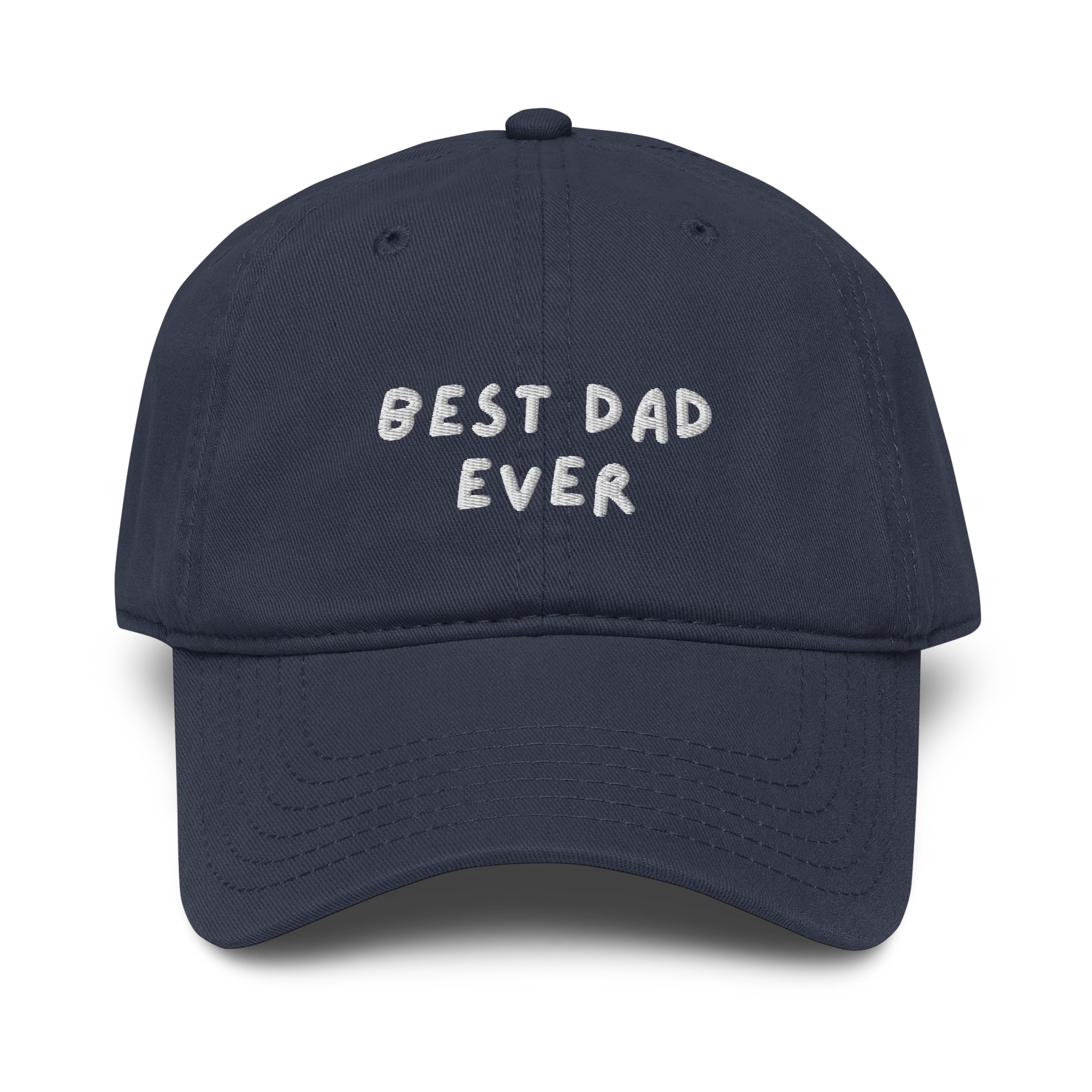 Best Dad Ever Embroidered Vintage Wash Baseball Cap