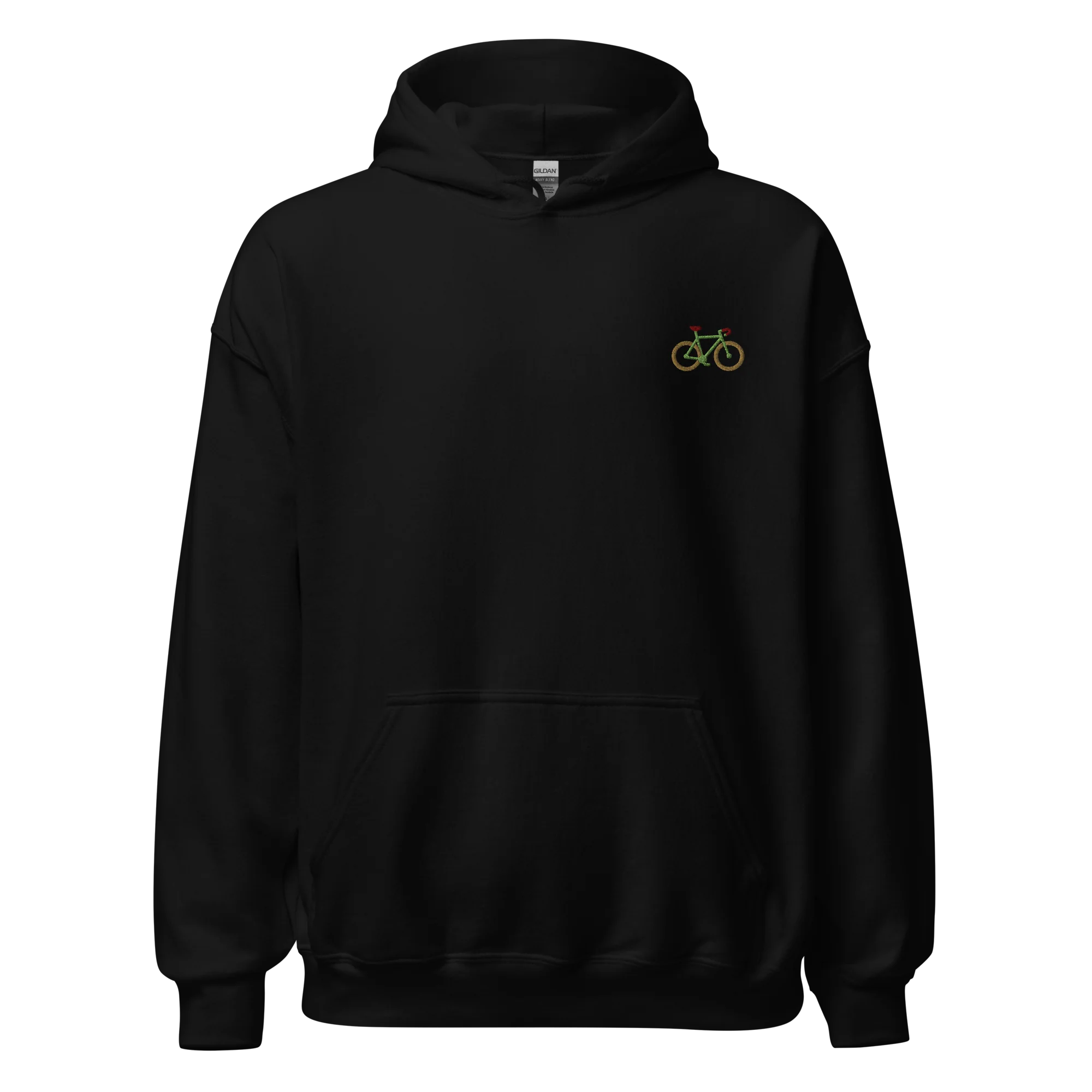 Bicycle Cyclist Embroidered Hoodie - Image 10