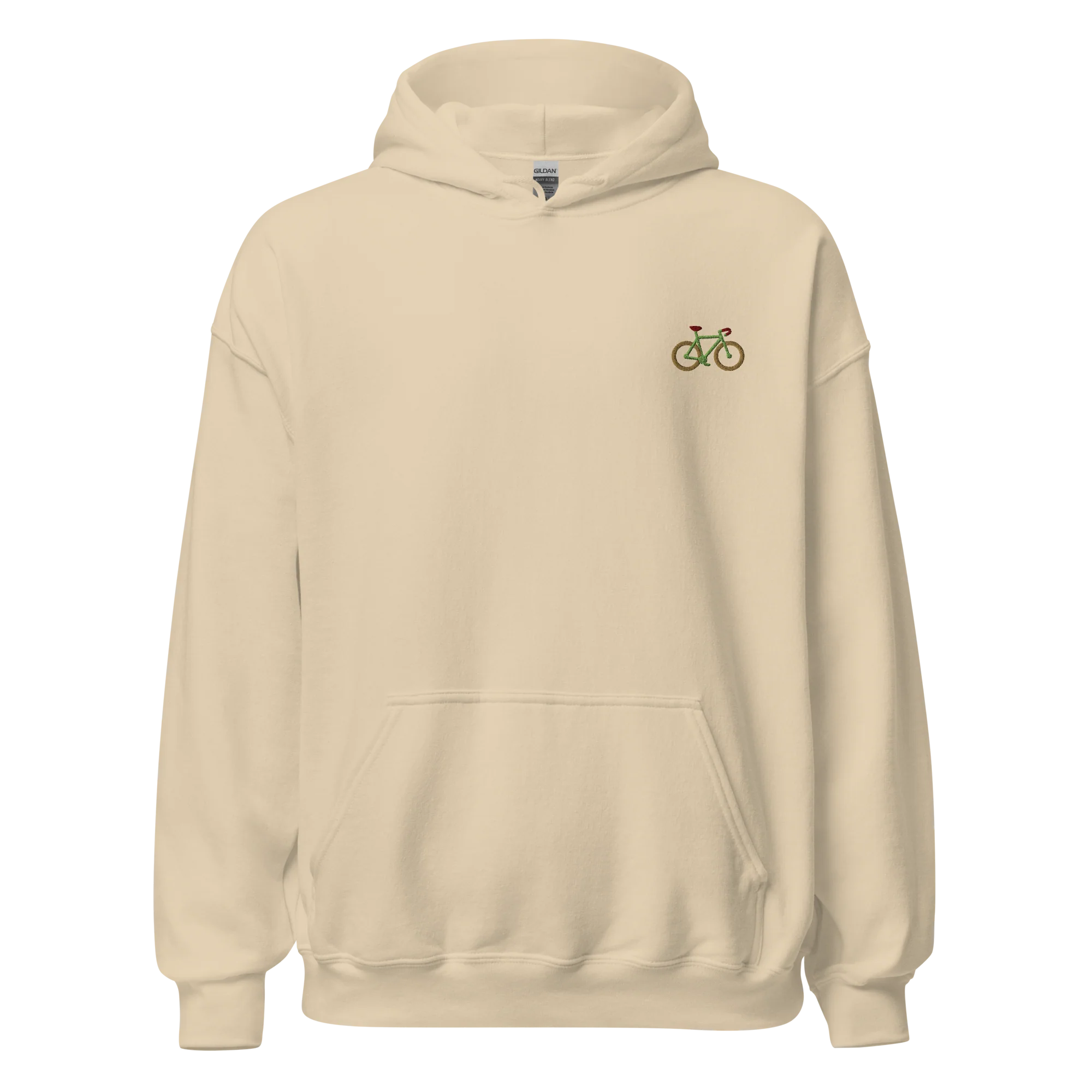 Bicycle Cyclist Embroidered Hoodie - Image 7