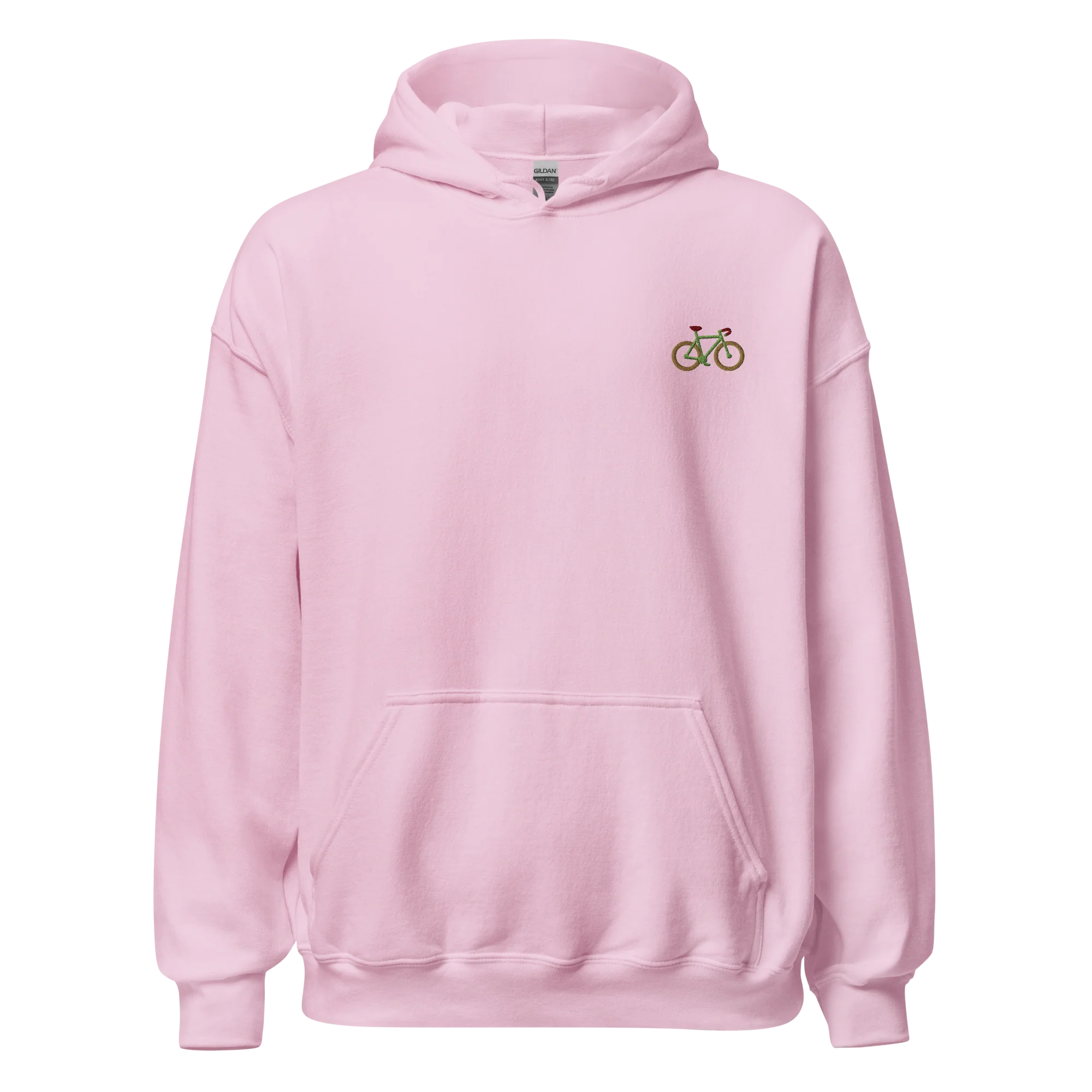 Bicycle Cyclist Embroidered Hoodie - Image 8