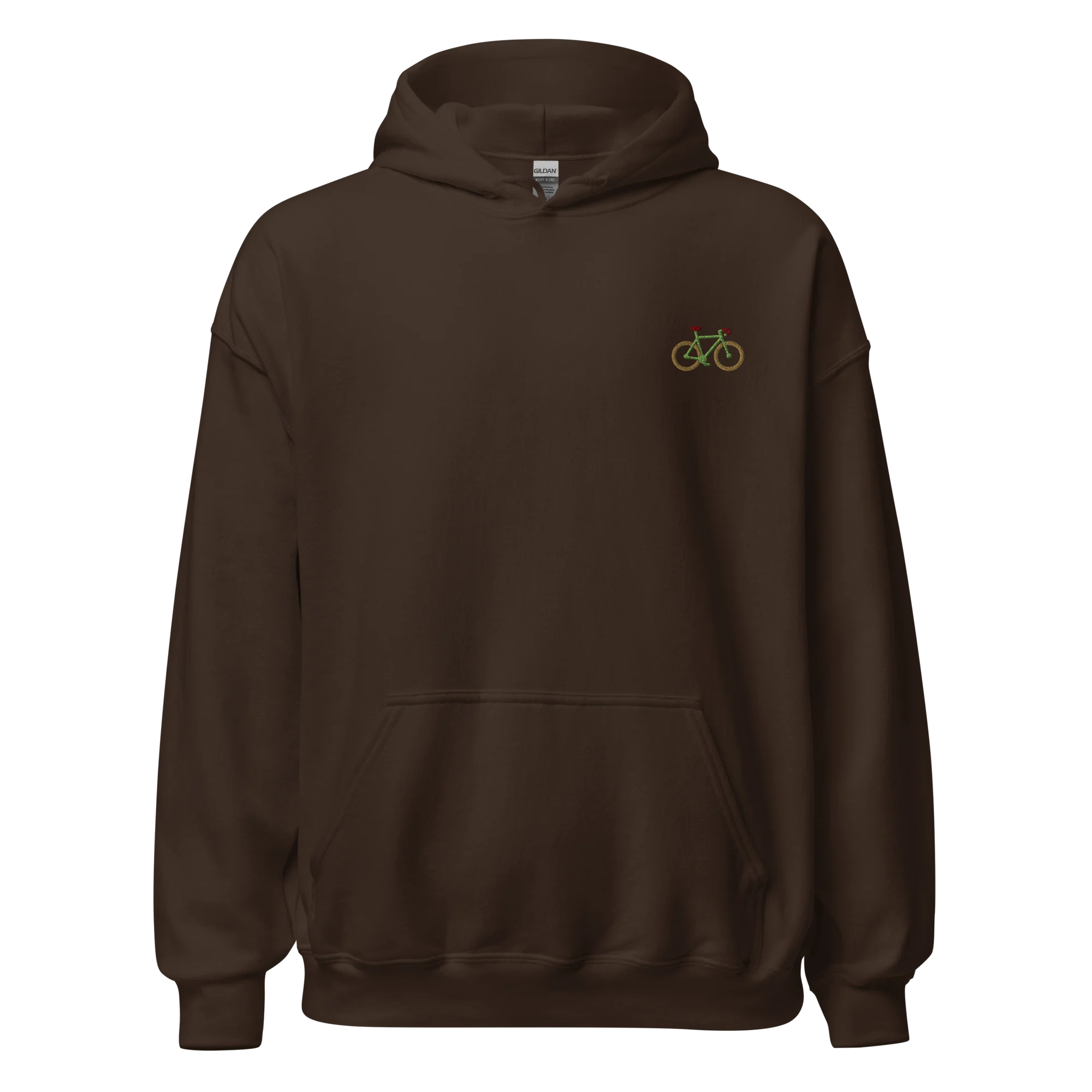 Bicycle Cyclist Embroidered Hoodie - Image 9
