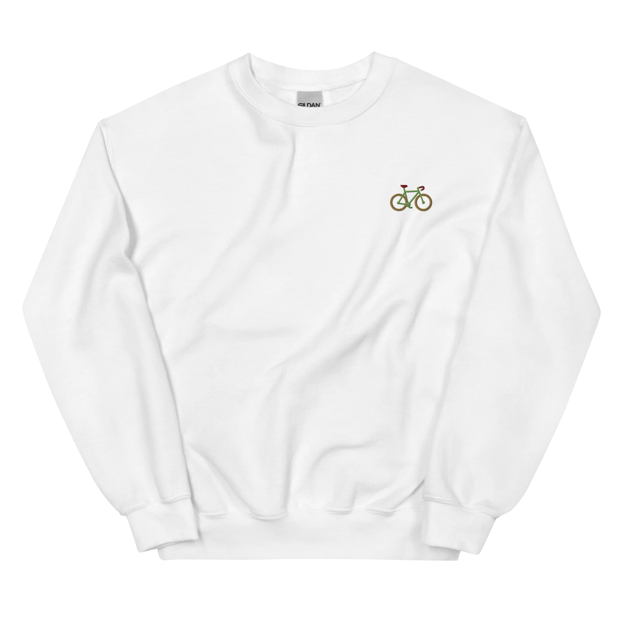Bicycle Cyclist Embroidered Sweatshirt - Image 4