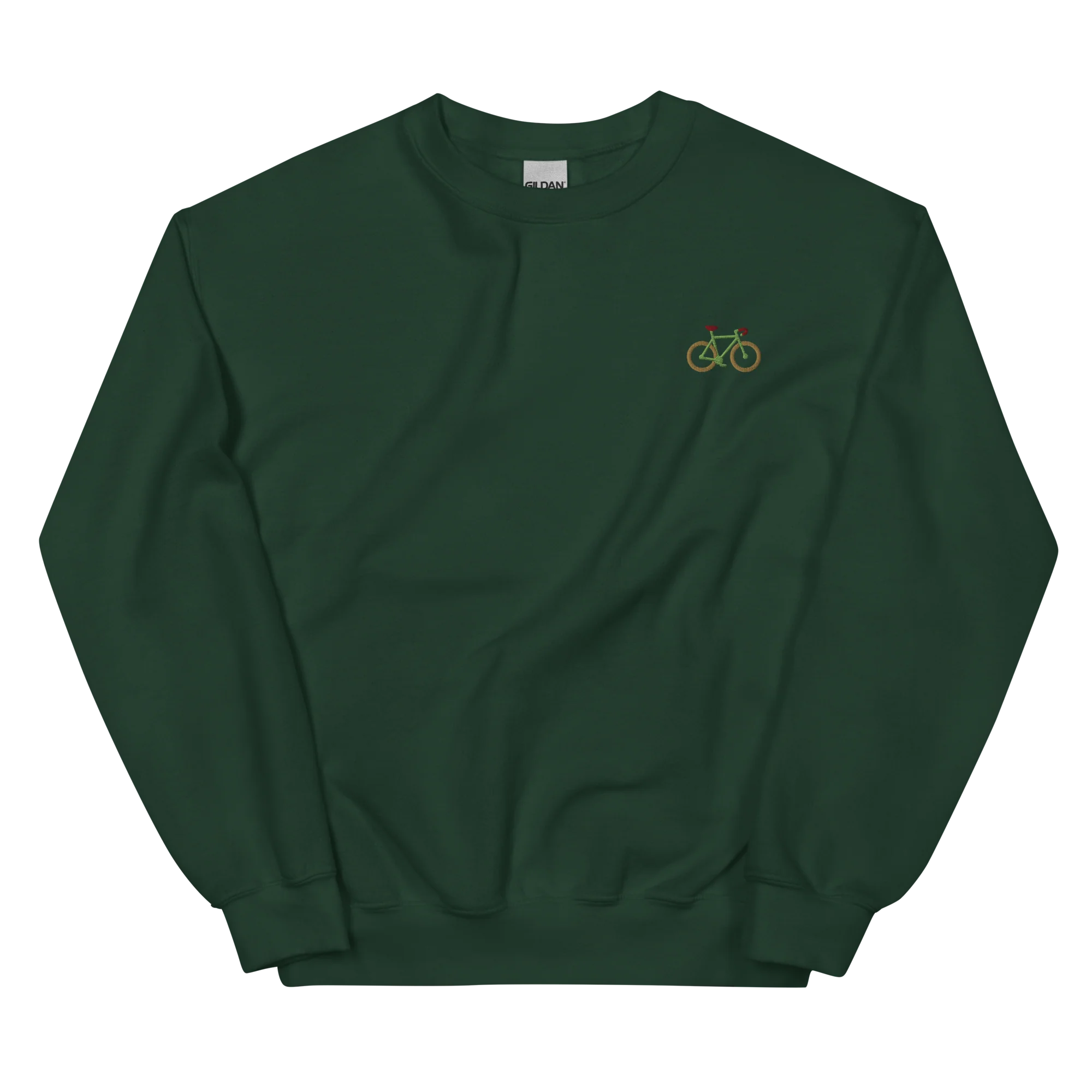 Bicycle Cyclist Embroidered Sweatshirt - Image 8