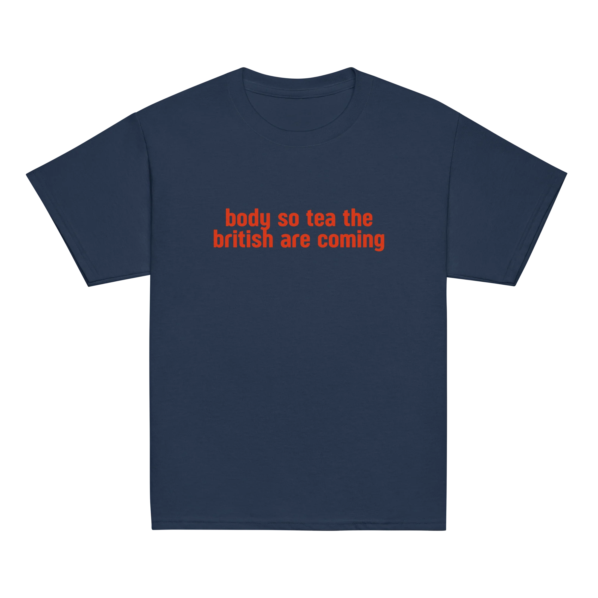 Body So Tea British Are Coming Baby Tee - Image 4