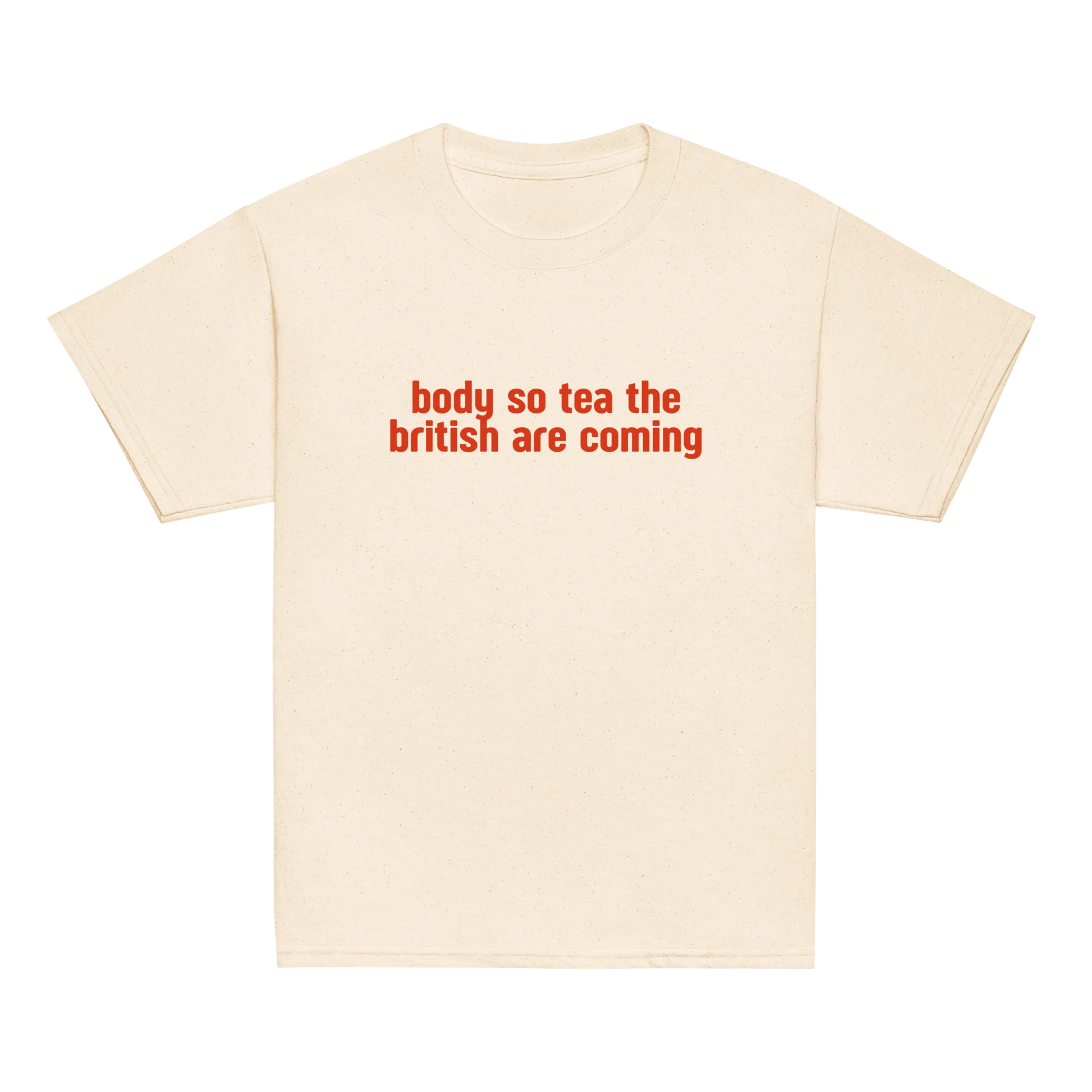 Body So Tea British Are Coming Baby Tee - Image 6