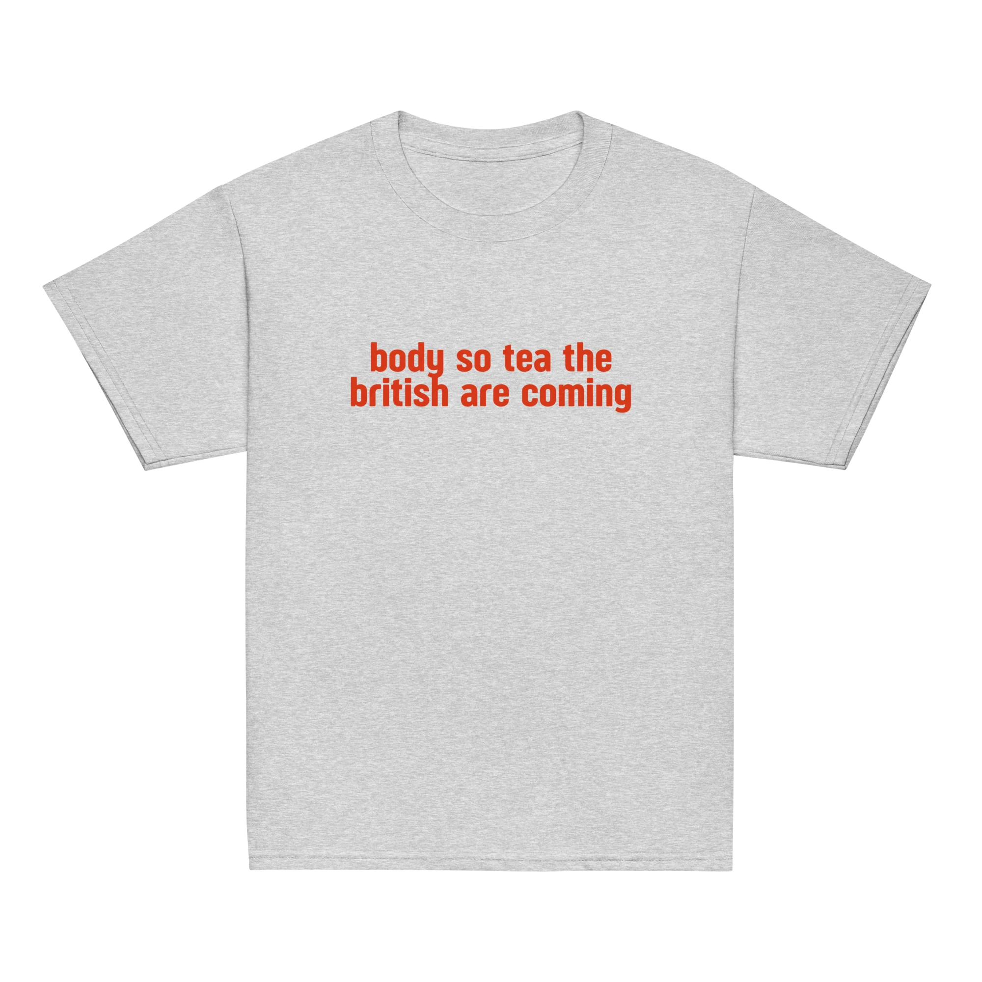 Body So Tea British Are Coming Baby Tee - Image 8