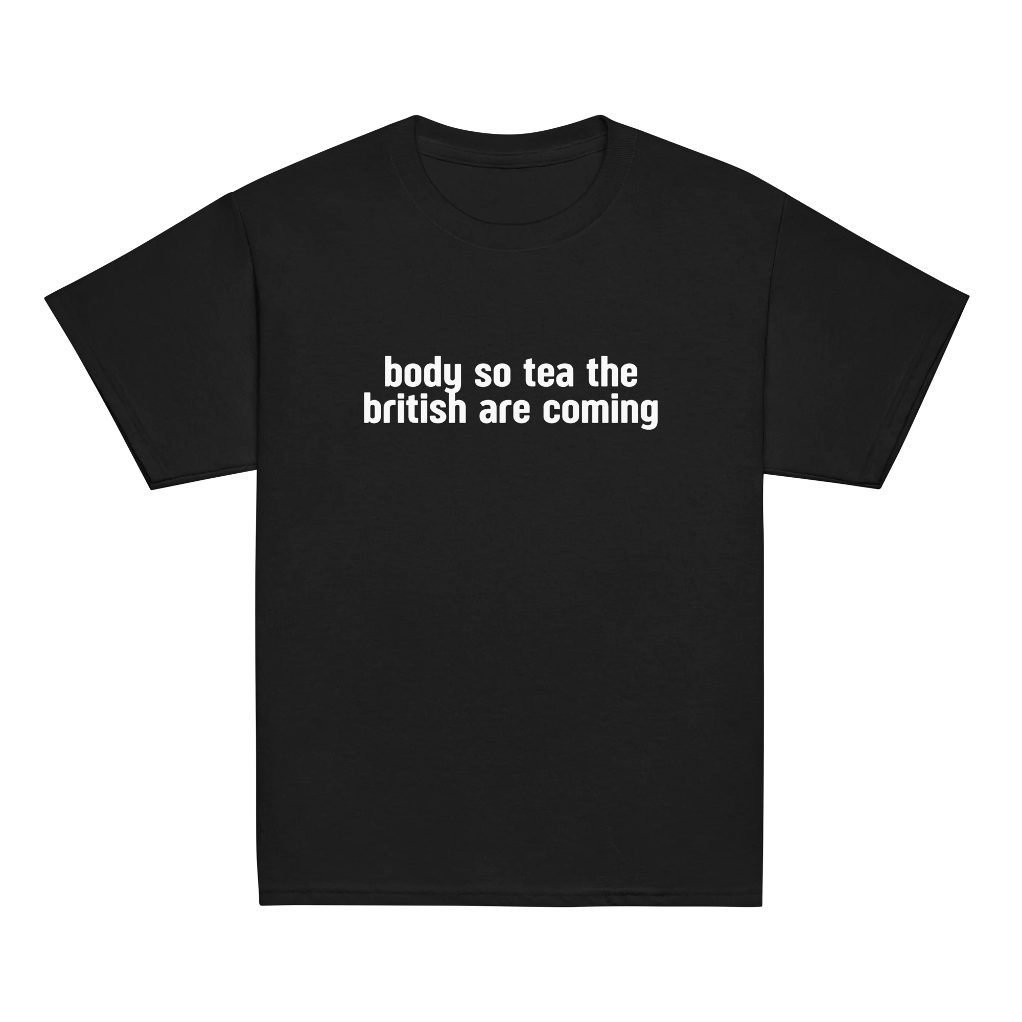 Body So Tea British Are Coming Baby Tee - Image 9