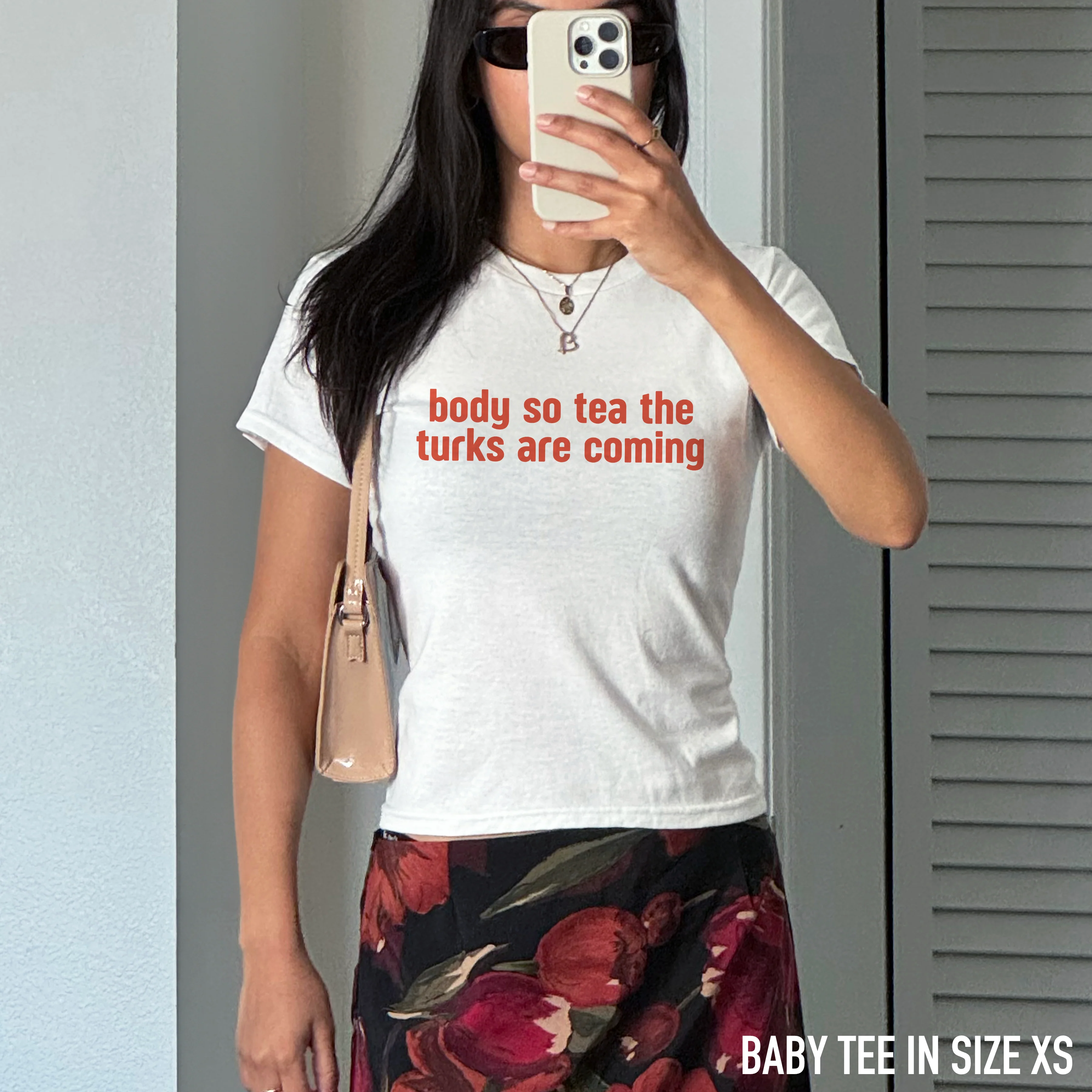 Body Tea Turks Are Coming Baby Tee - Image 2