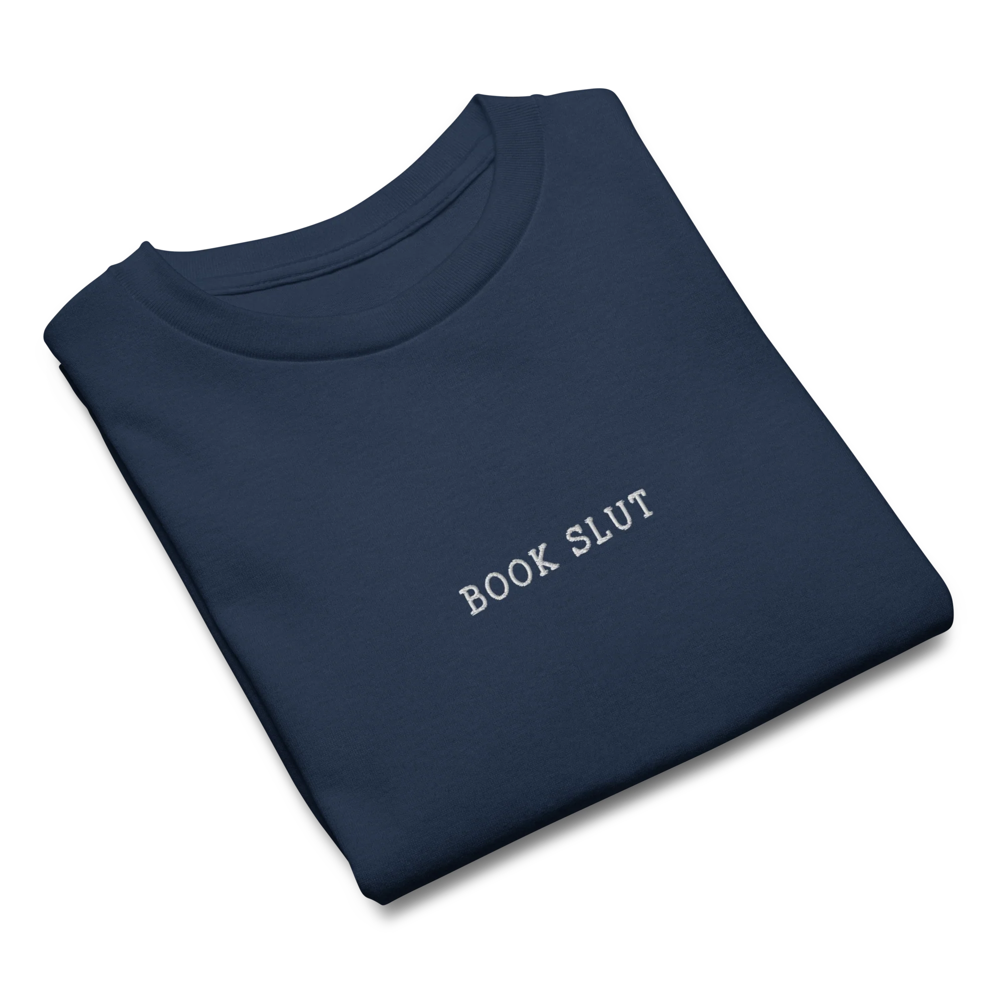 Book Slut Embroidered Baby Tee - Image 9
