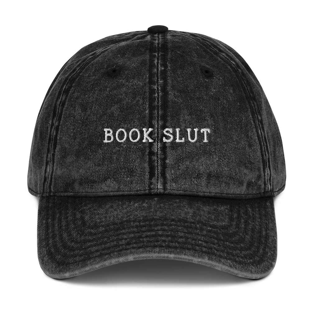 Book Slut Embroidered Vintage Cap - Image 9