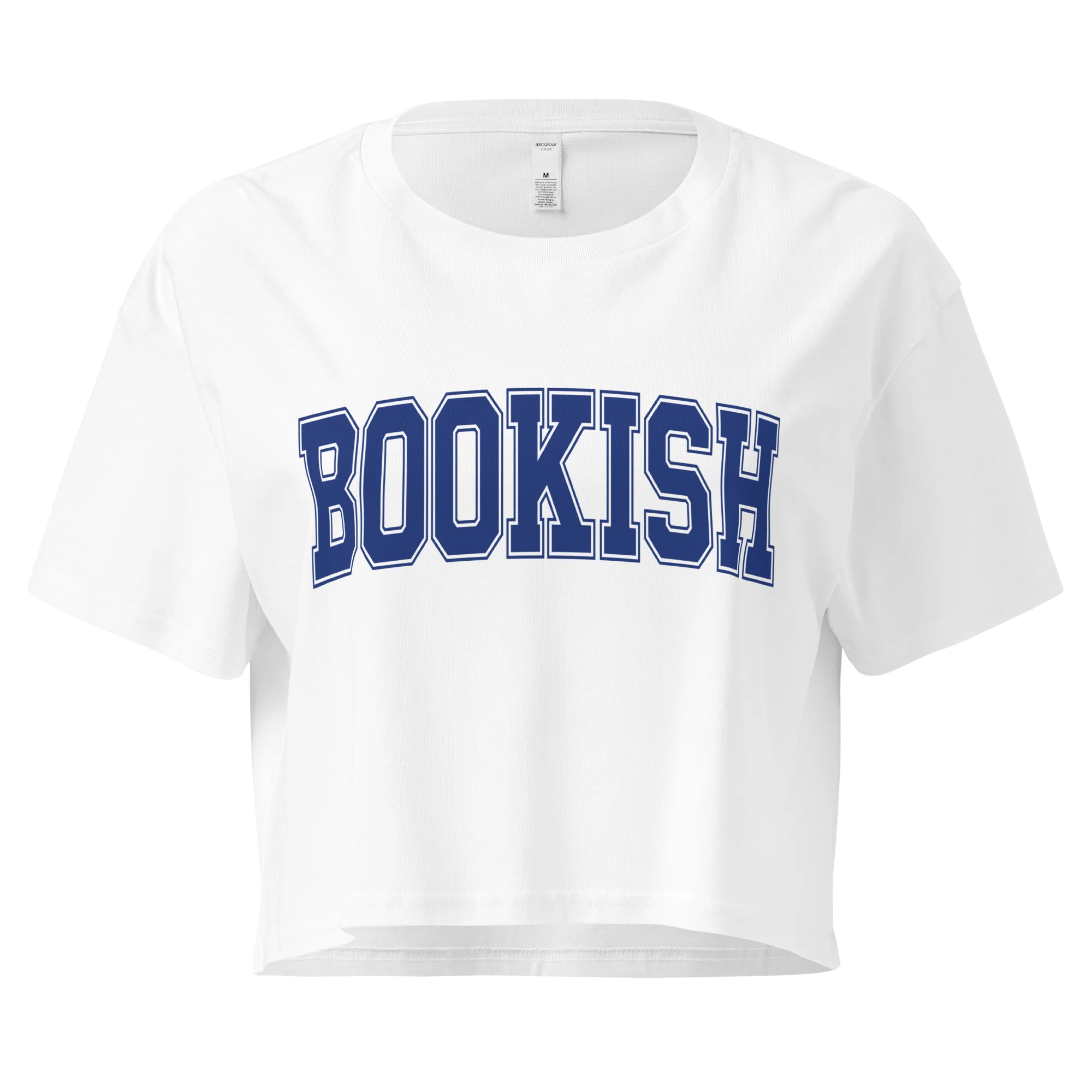 Bookish University Crop Tee - Image 3