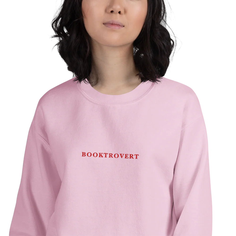Booktrovert Embroidered Sweatshirt - Image 7