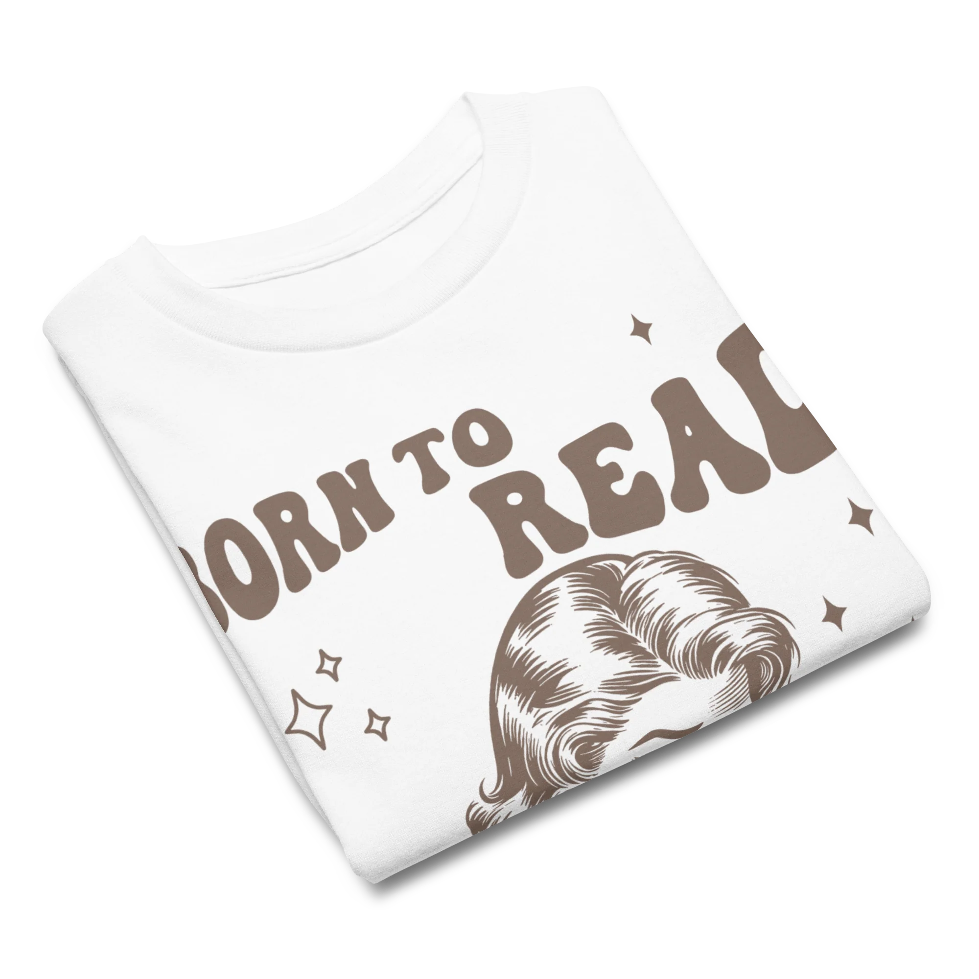 Born to Read, Forced to Work Bookish Baby Tee - Image 3