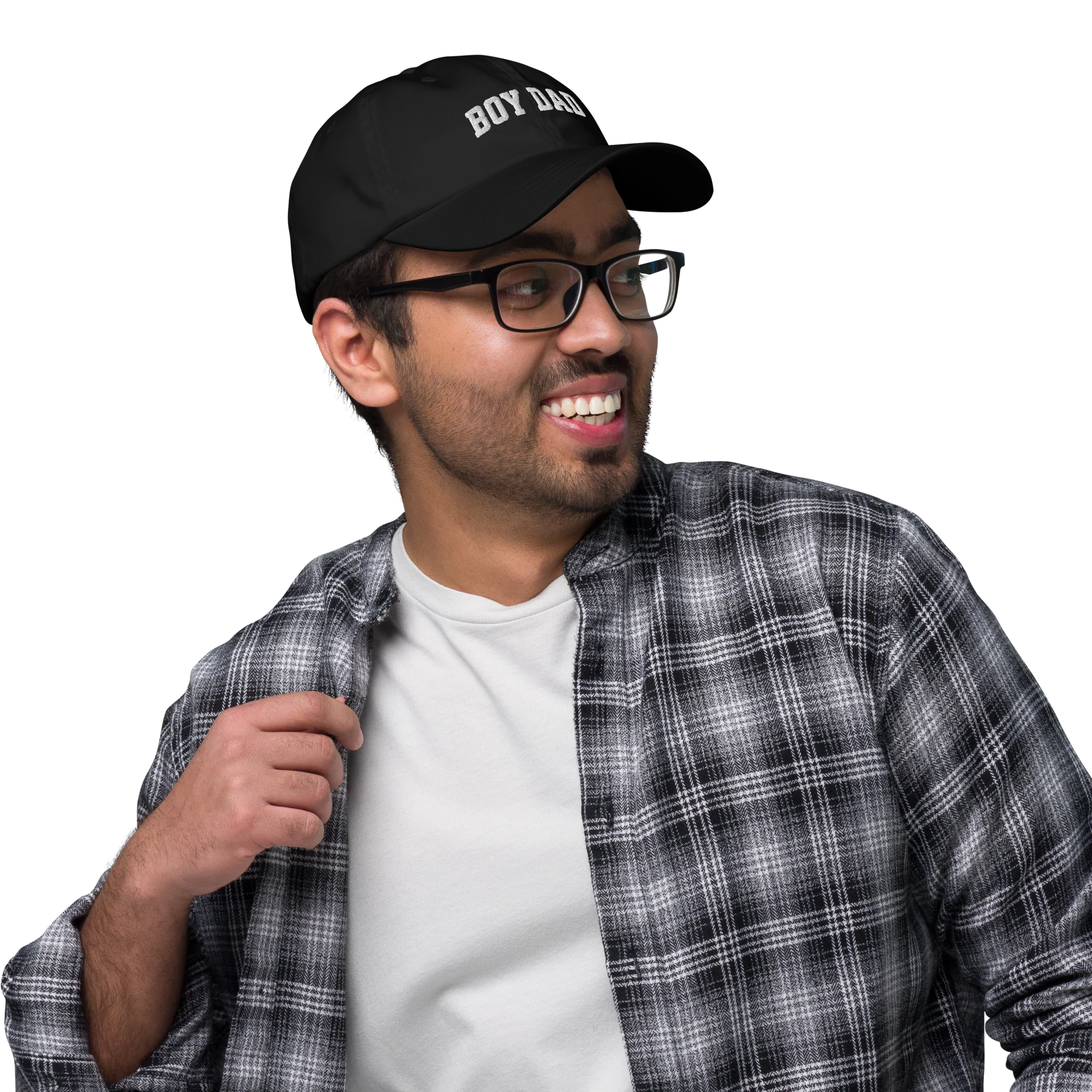 Boy Dad Embroidered Cap - Image 7
